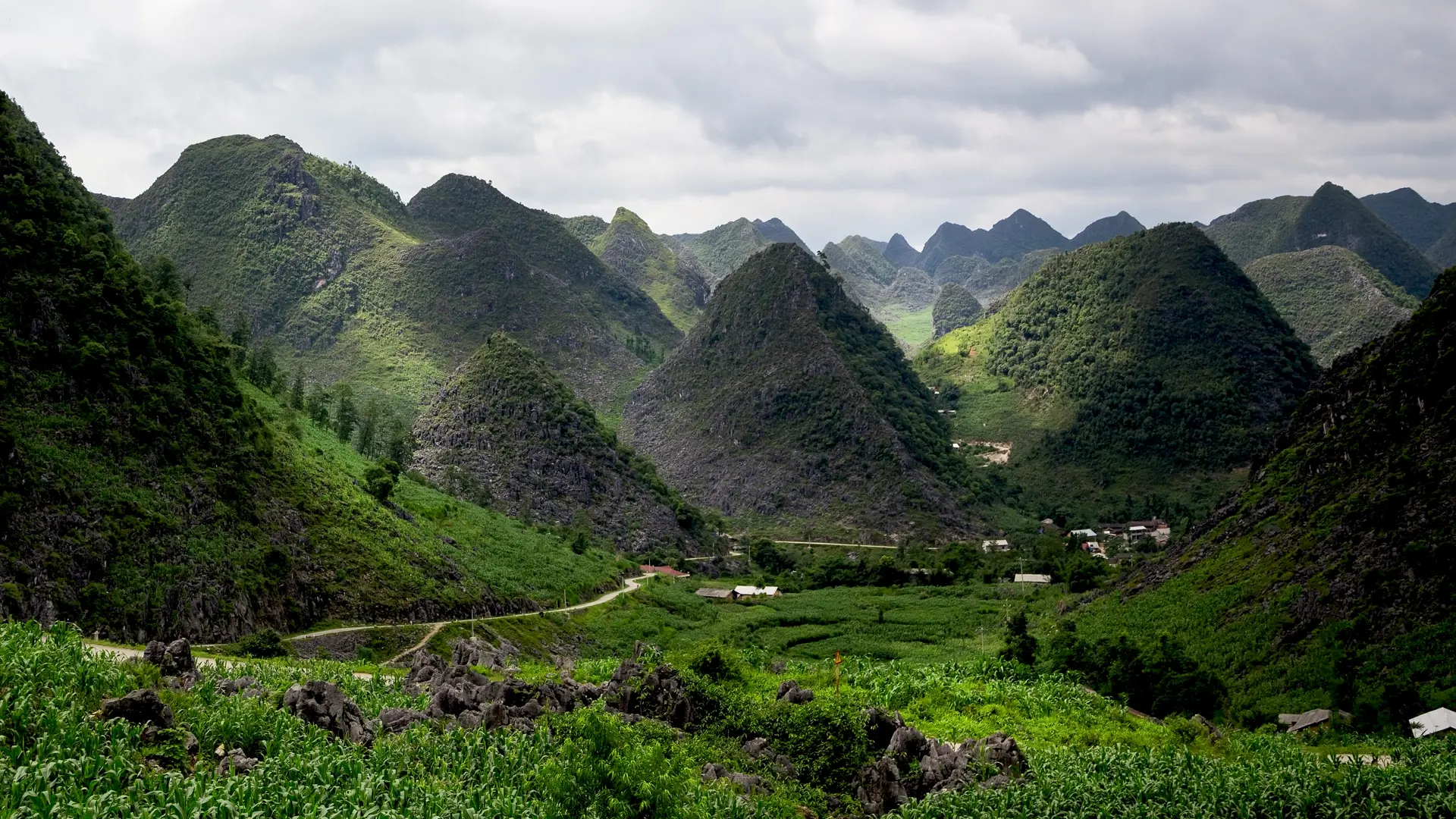 EVENTYRLIGT LANDSKAB - Er nok de to ord, der bedst beskriver bjerglandskabet i Ha Giang-provinsen. Men virkeligheden overgår ethvert foto, Check Point Travel