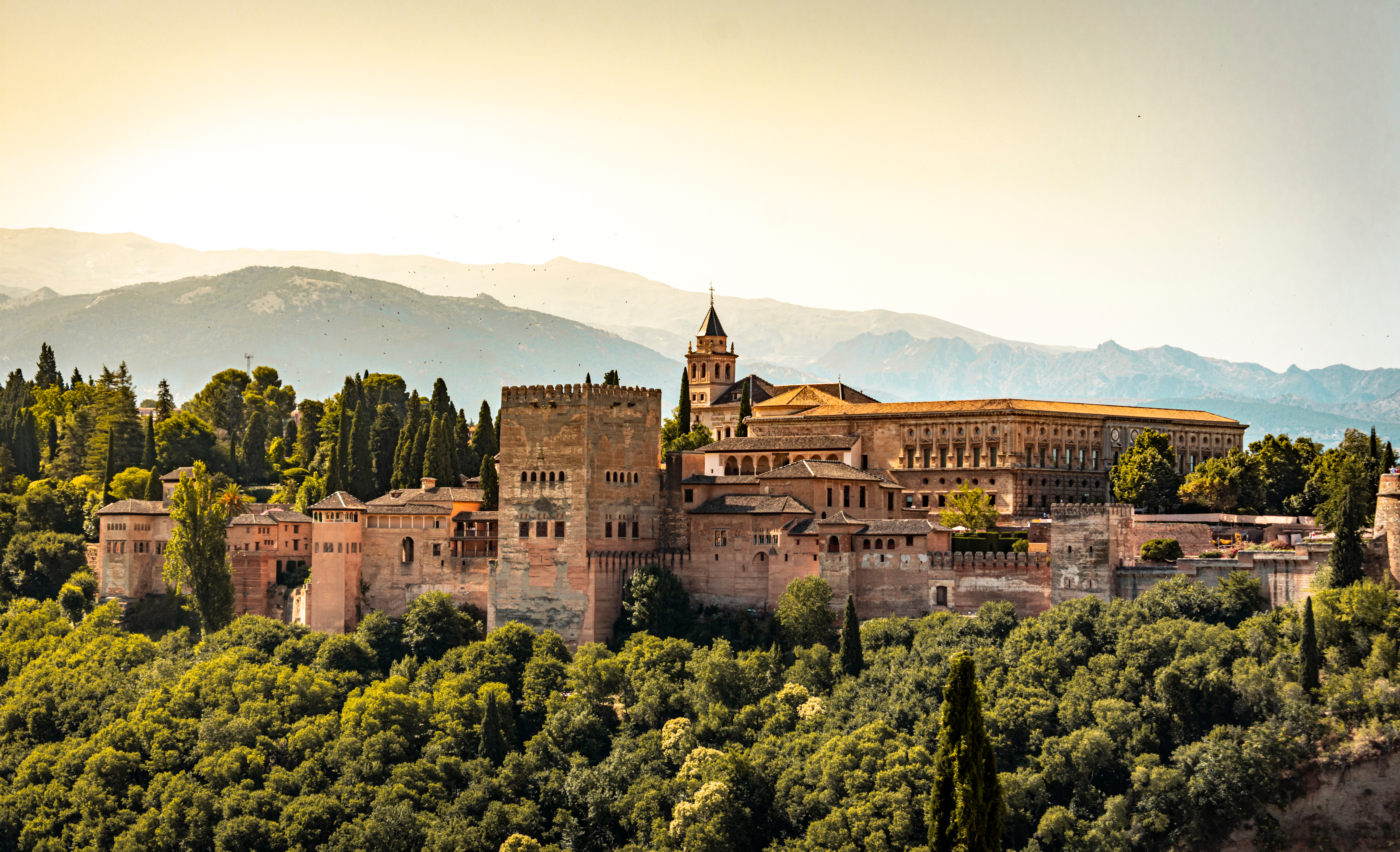 Most Famous View Of The Alhambra And Generalife Monumental Complex At Granada, Spain Shutterstock 1787399096