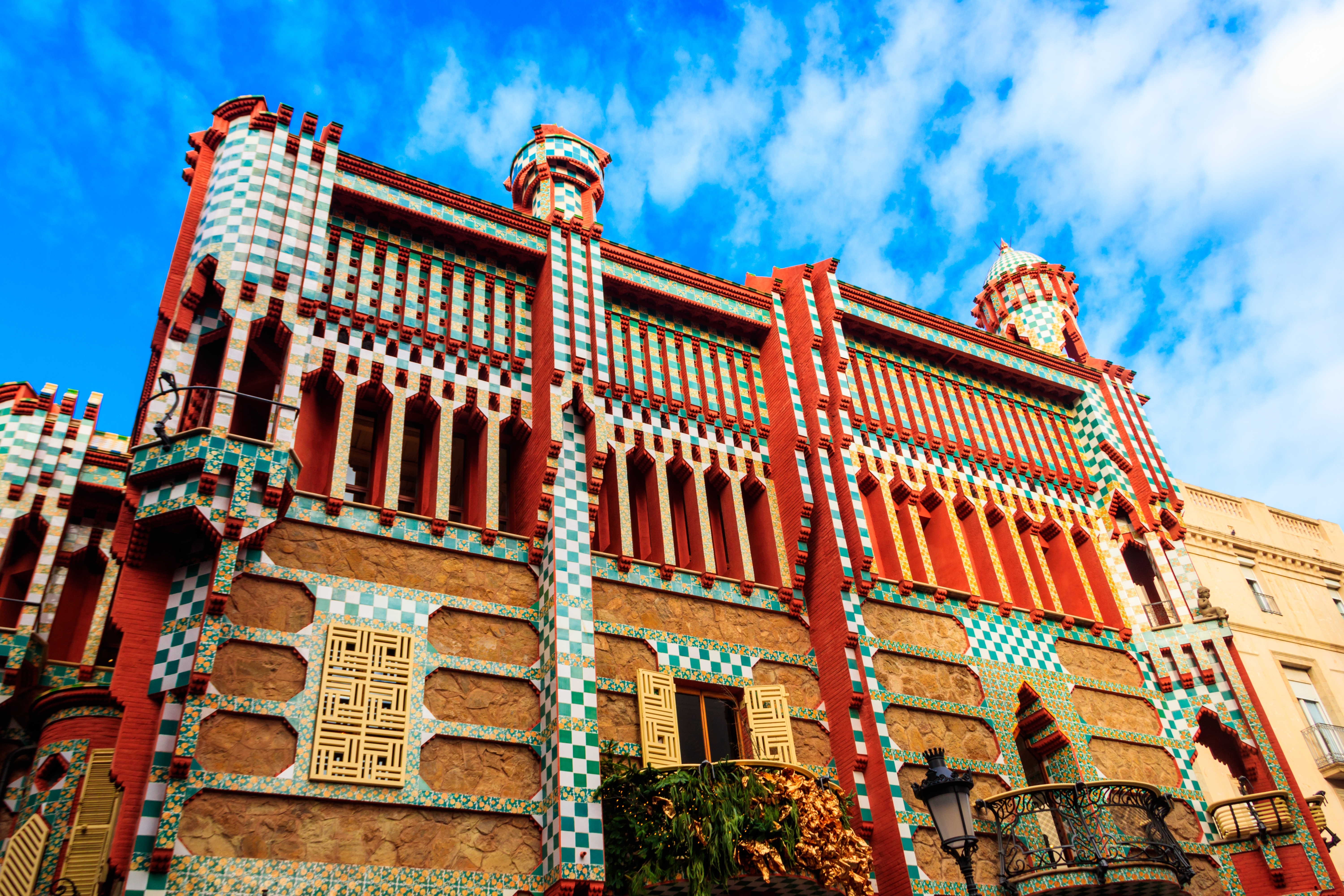 Facade Of Casa Vicens In Barcelona Shutterstock 2293803193