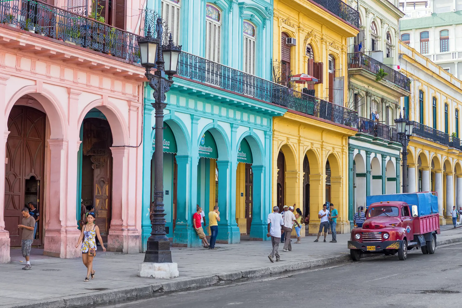 Havanna rummer masser afd farverige bygninger