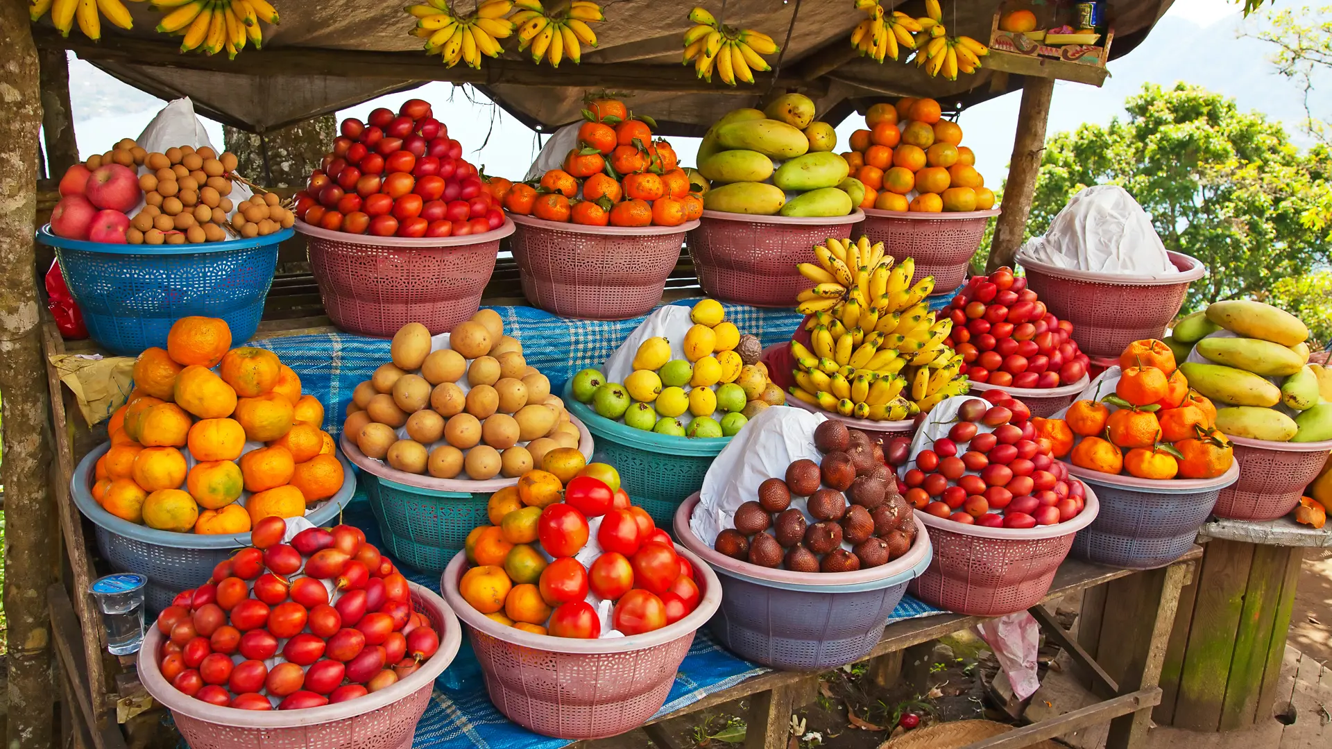 FRISK FRUGT - Smag på al den friske frugt, som Bali kan tilbyde. For eksempel til morgenmaden sammen med en omelet og en kop Bali-kaffe.