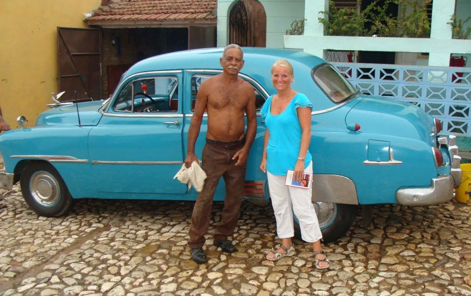 Lisbeth fra Check Point Travel på besøg i Trinidad