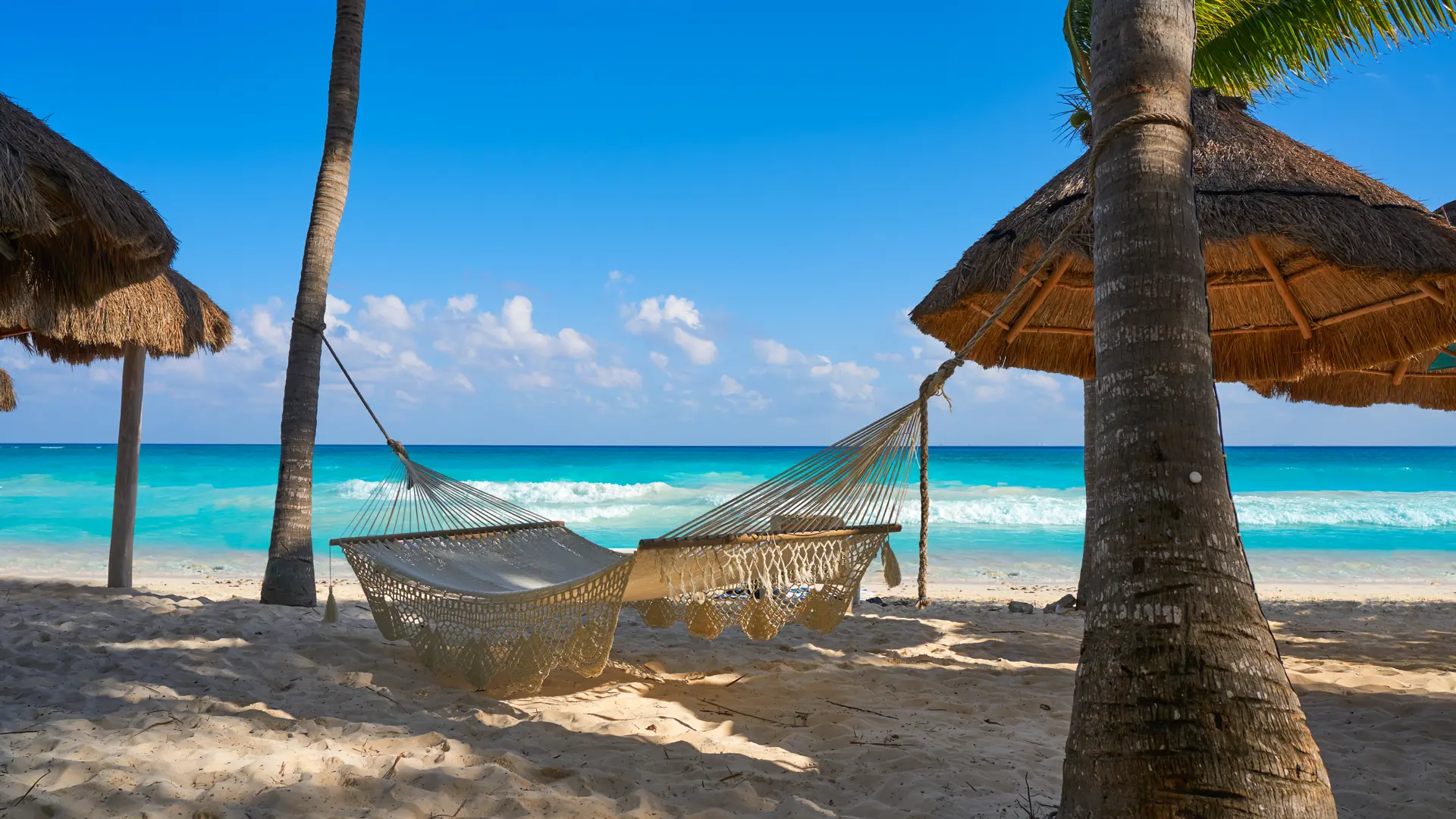 PLAYA DEL CARMEN - Hvor mange af jer kan ligge her på samme tid?