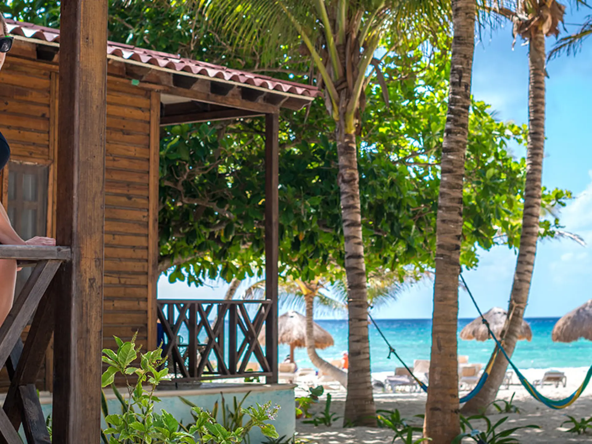 STEMNING - På hotellet i Playa del Carmen er rammerne i orden til nogle skønne dage i vandkanten.