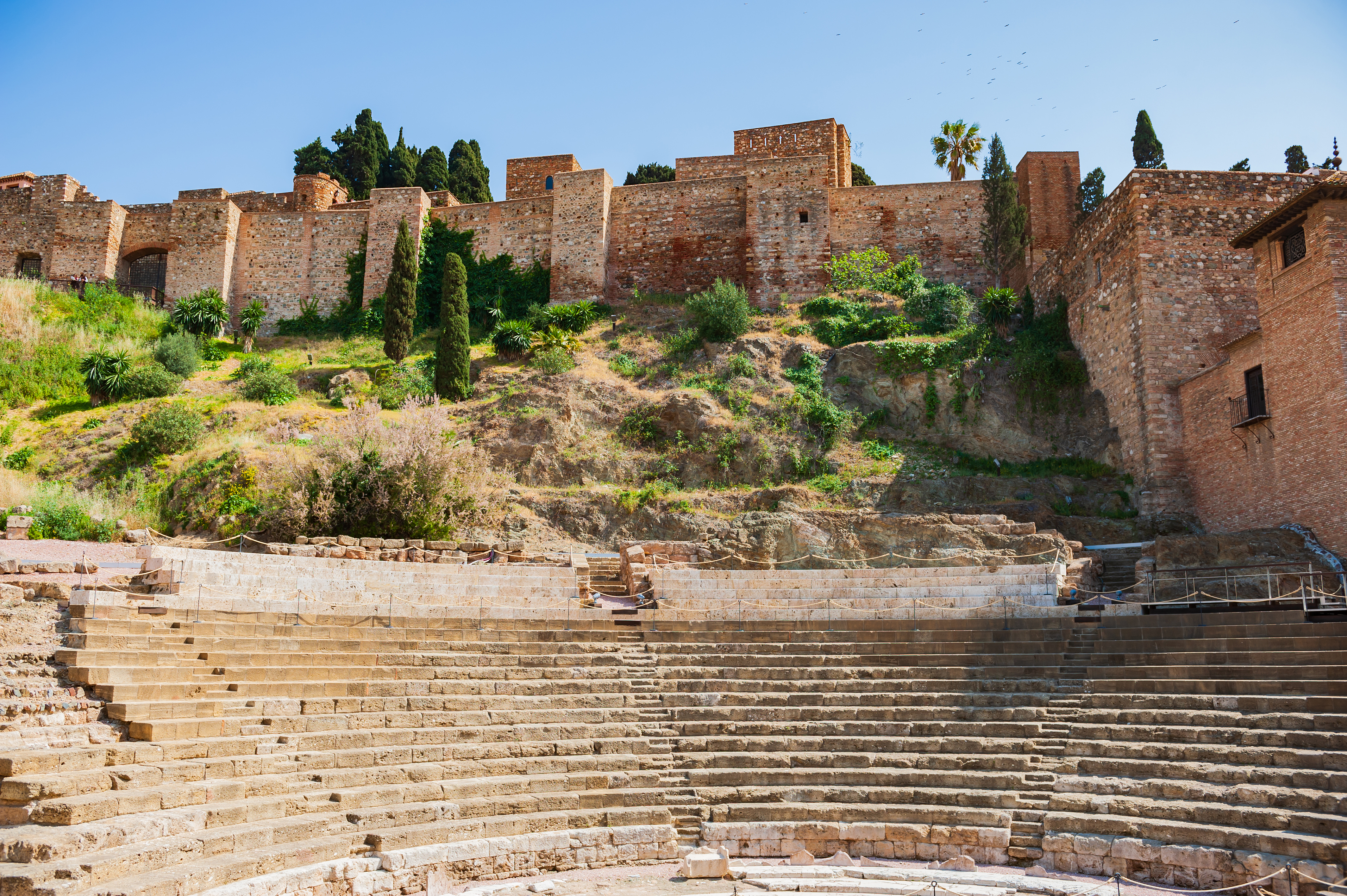 El Teatro Romano Malaga Shutterstock 1728916021