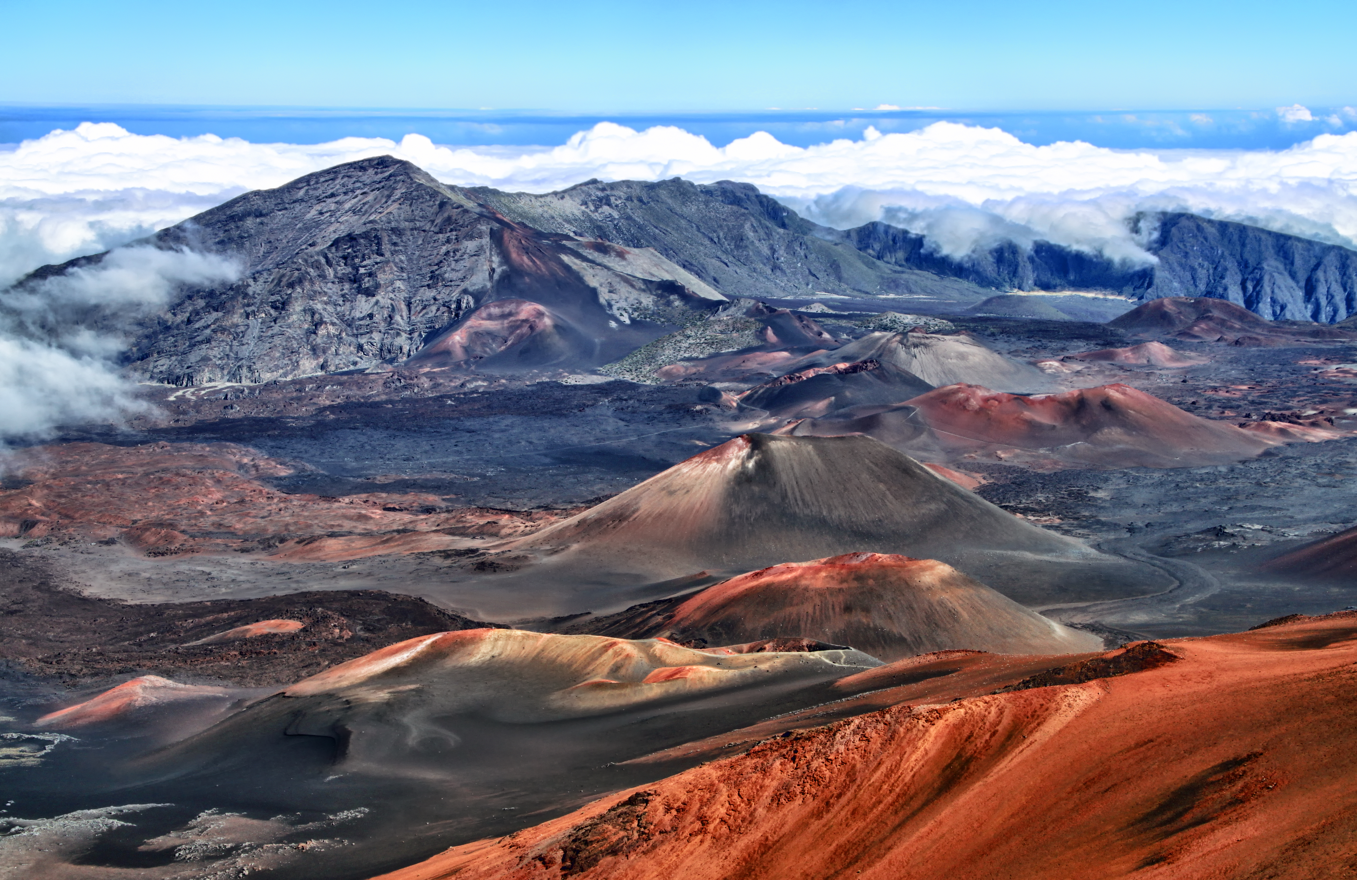 Haleakala volcano Maui