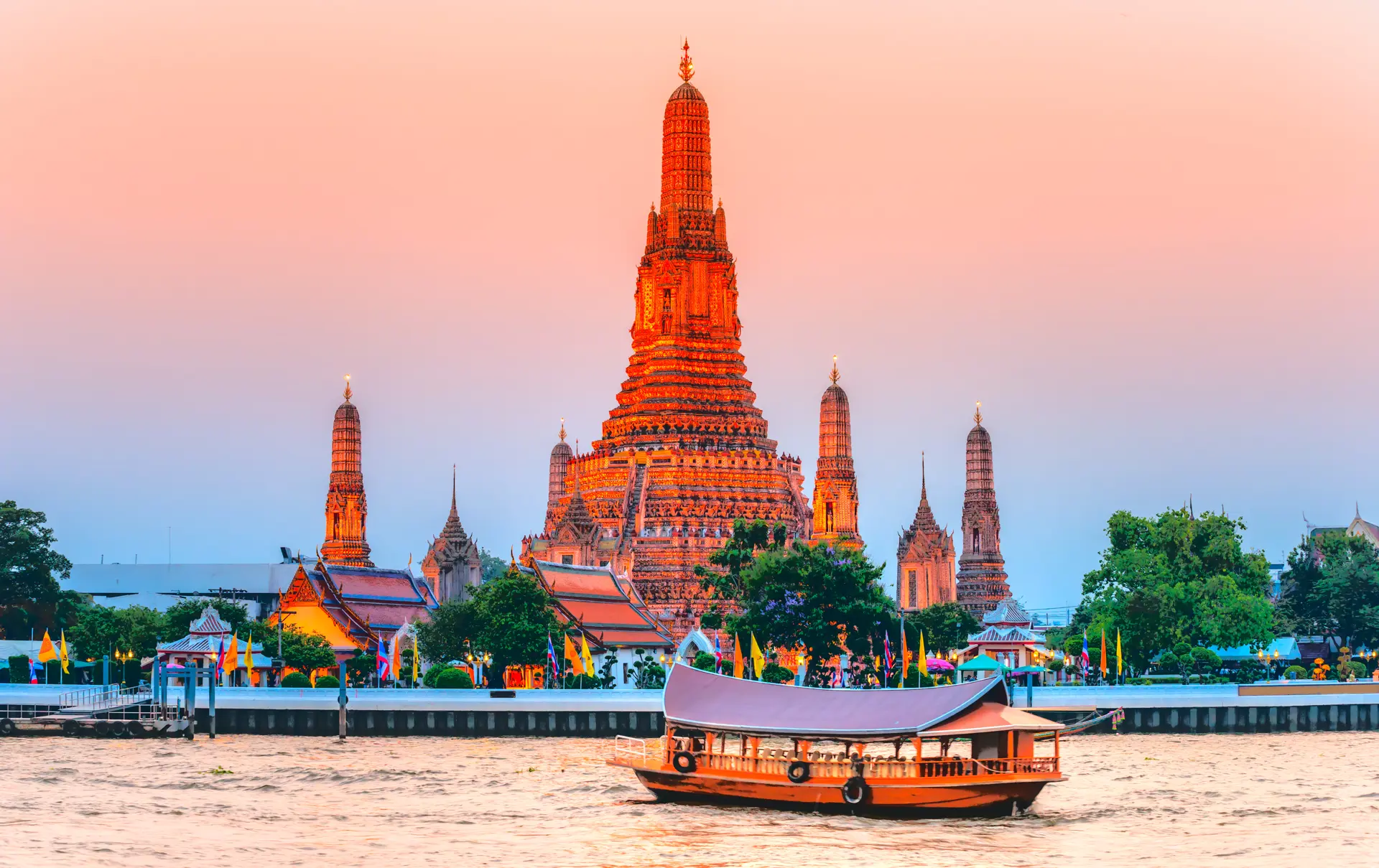 Wat Arun, The Temple of Dawn, Bangkok, Thailandia. - Billede.jpg