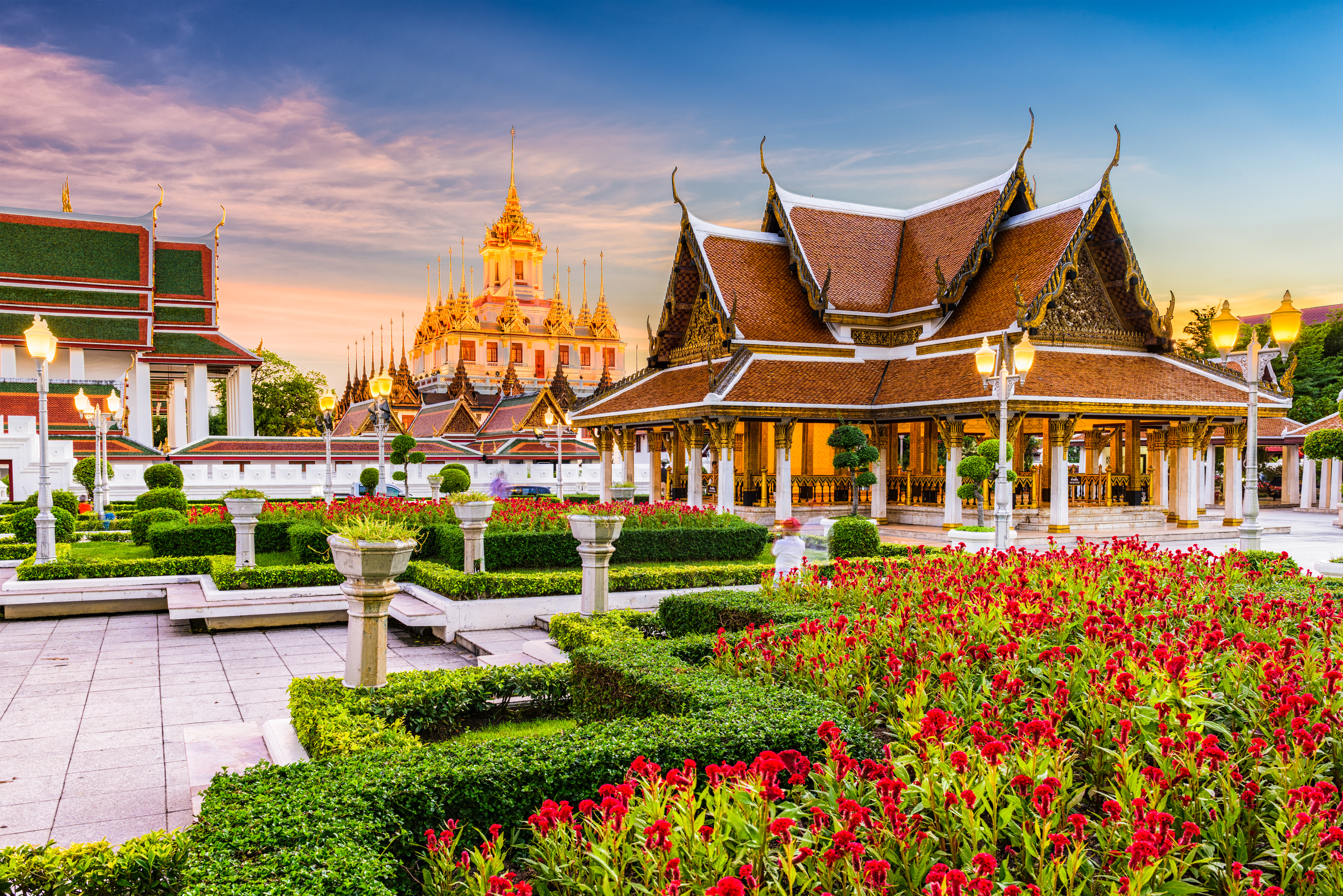 Wat Ratchanatdaram Temple in Bangkok, Thailand. - Billede.jpg