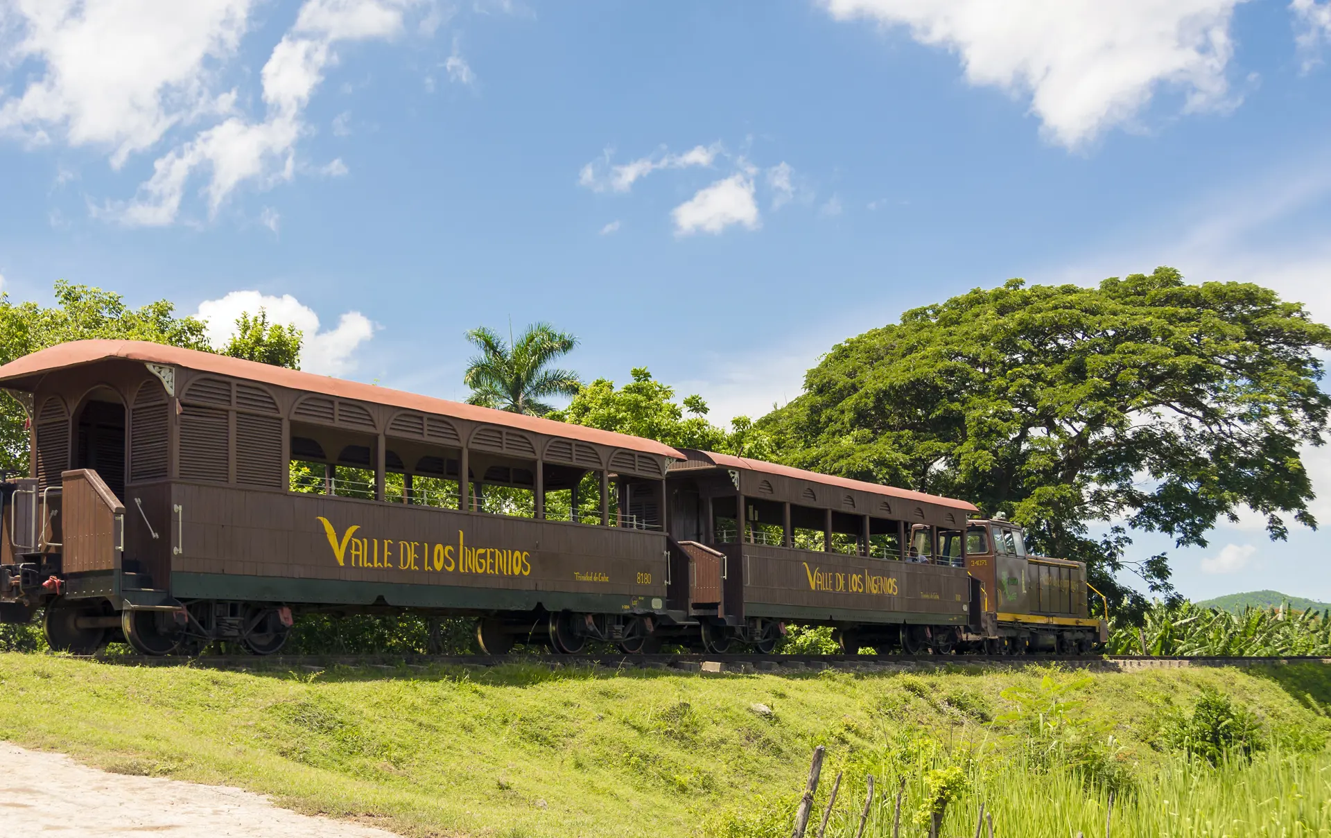 shutterstock_247607941 Tourist train in the Valley of the Sugar Mills or Valle de los Ingenios.jpg