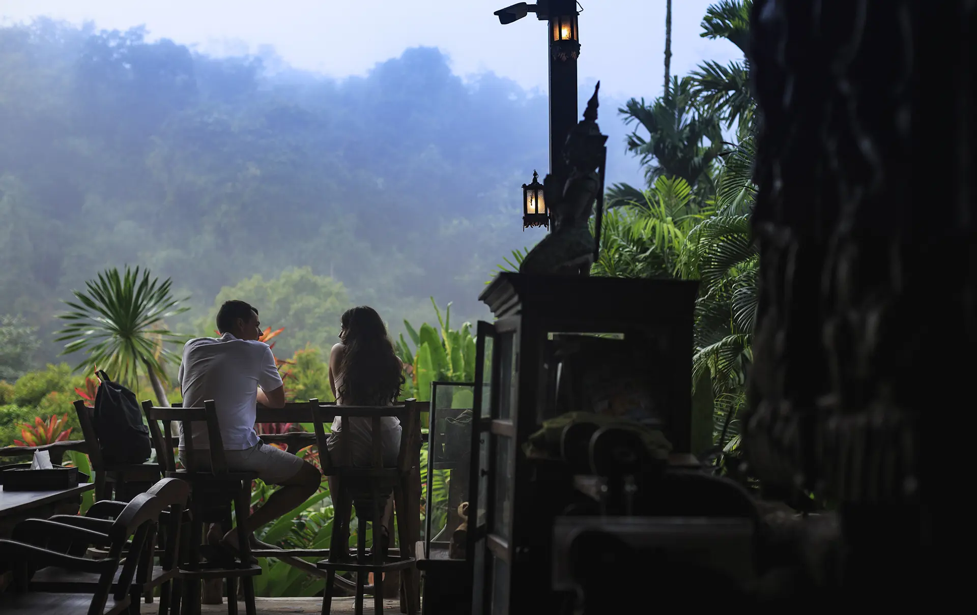 e3 Elephant Hills Khao Sok National Park, Thailand, The Elephant Camp Breakfast view.jpg