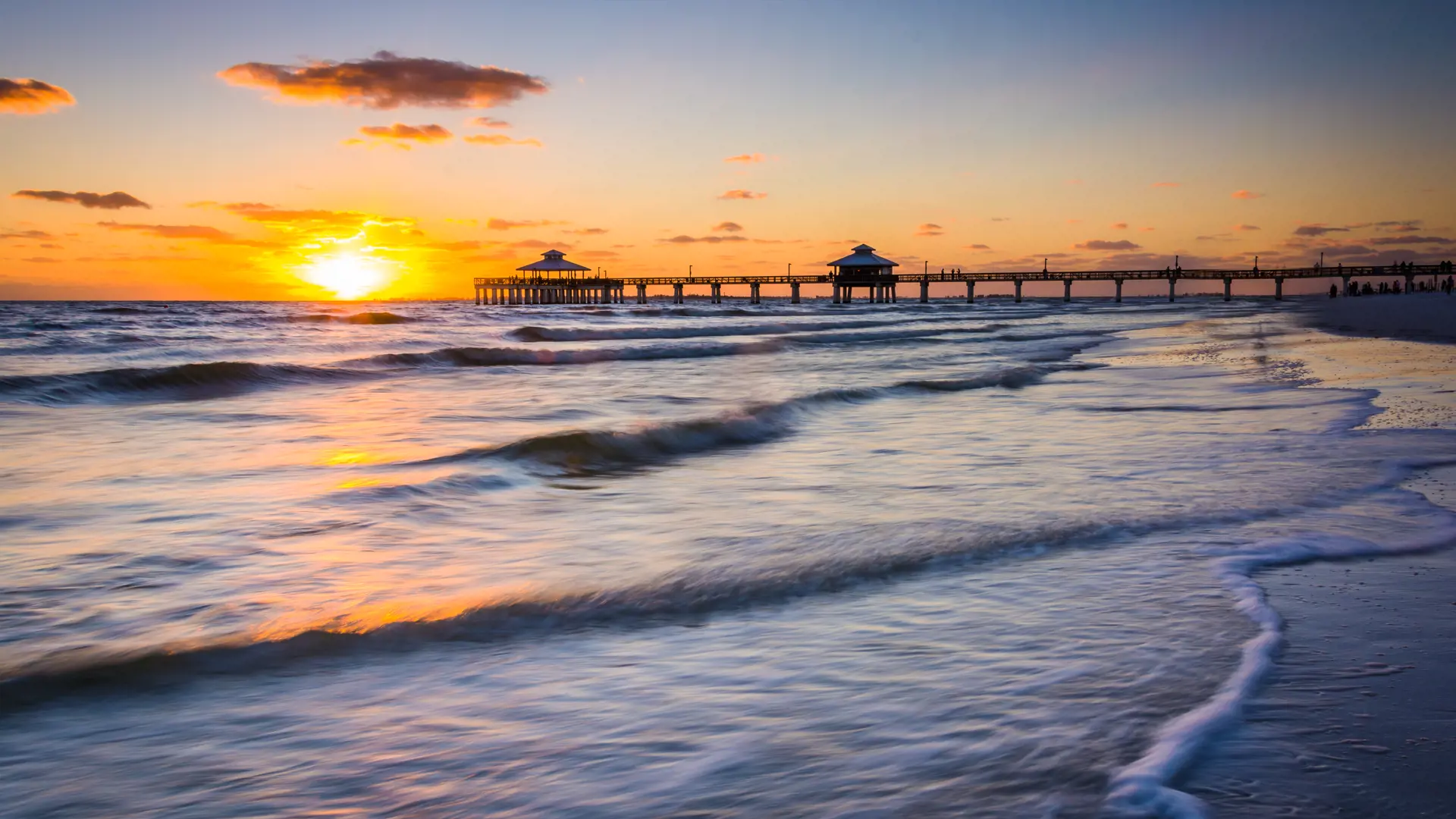 FLORIDA - man bliver aldrig træt af solnedgangen over det enorme Stillehav, Check Point Travel