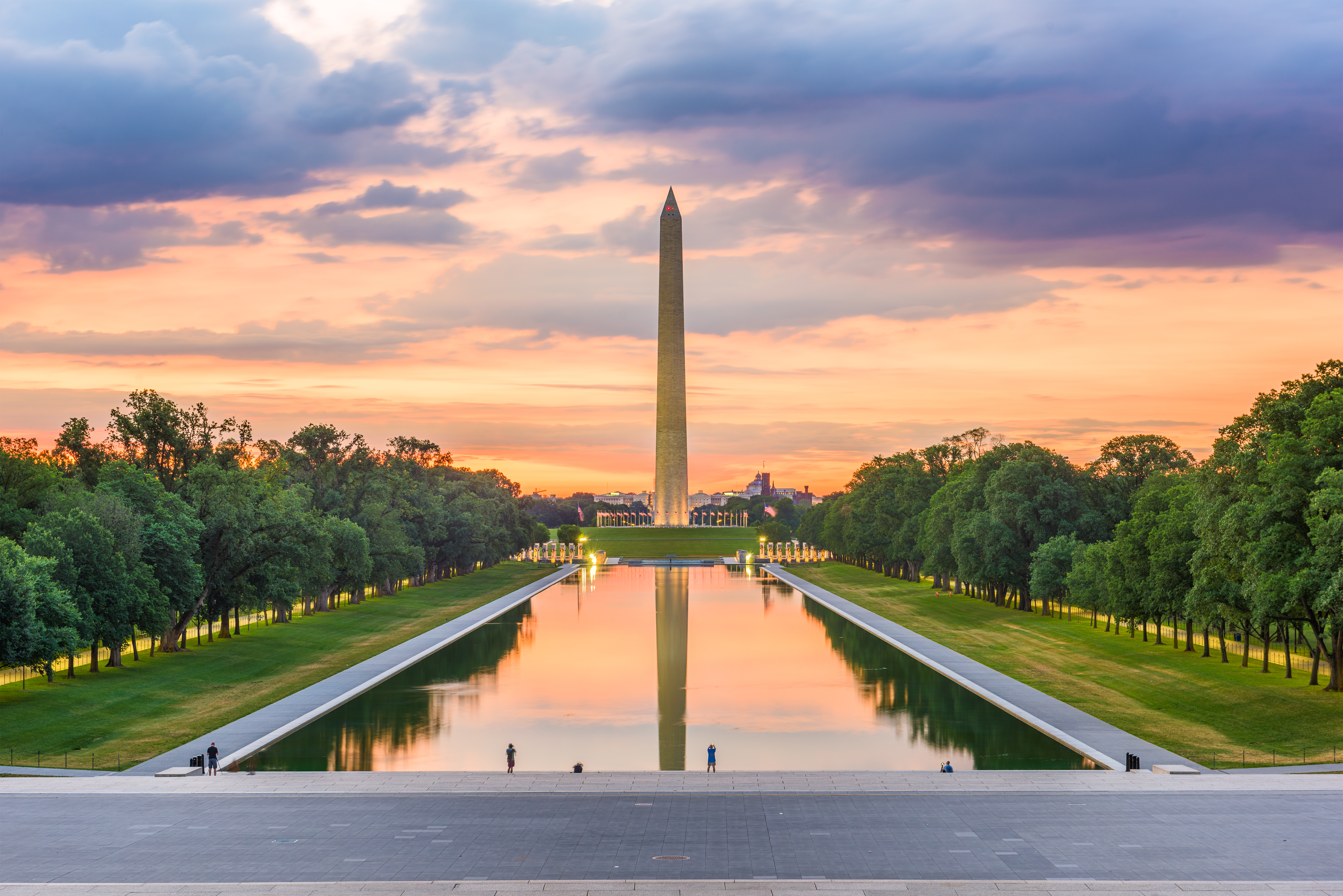 Shutterstock 1140788474 Washington Monument På Reflekterende Pool I Washington, DC, USA Ved Daggry.