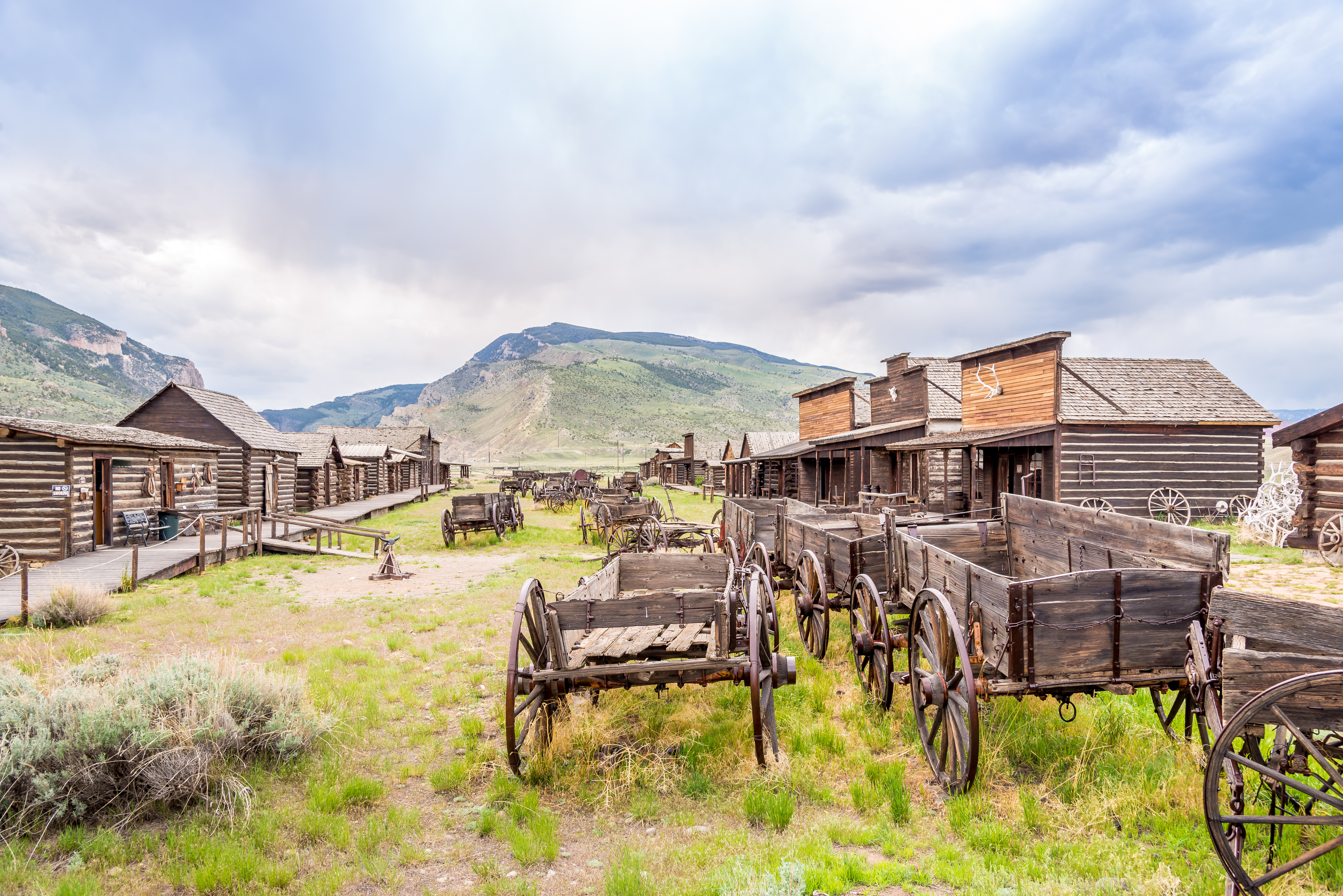 dag 9shutterstock_292631978 Cody is a city in Park County. Old Trail Town is historic western buildings..jpg