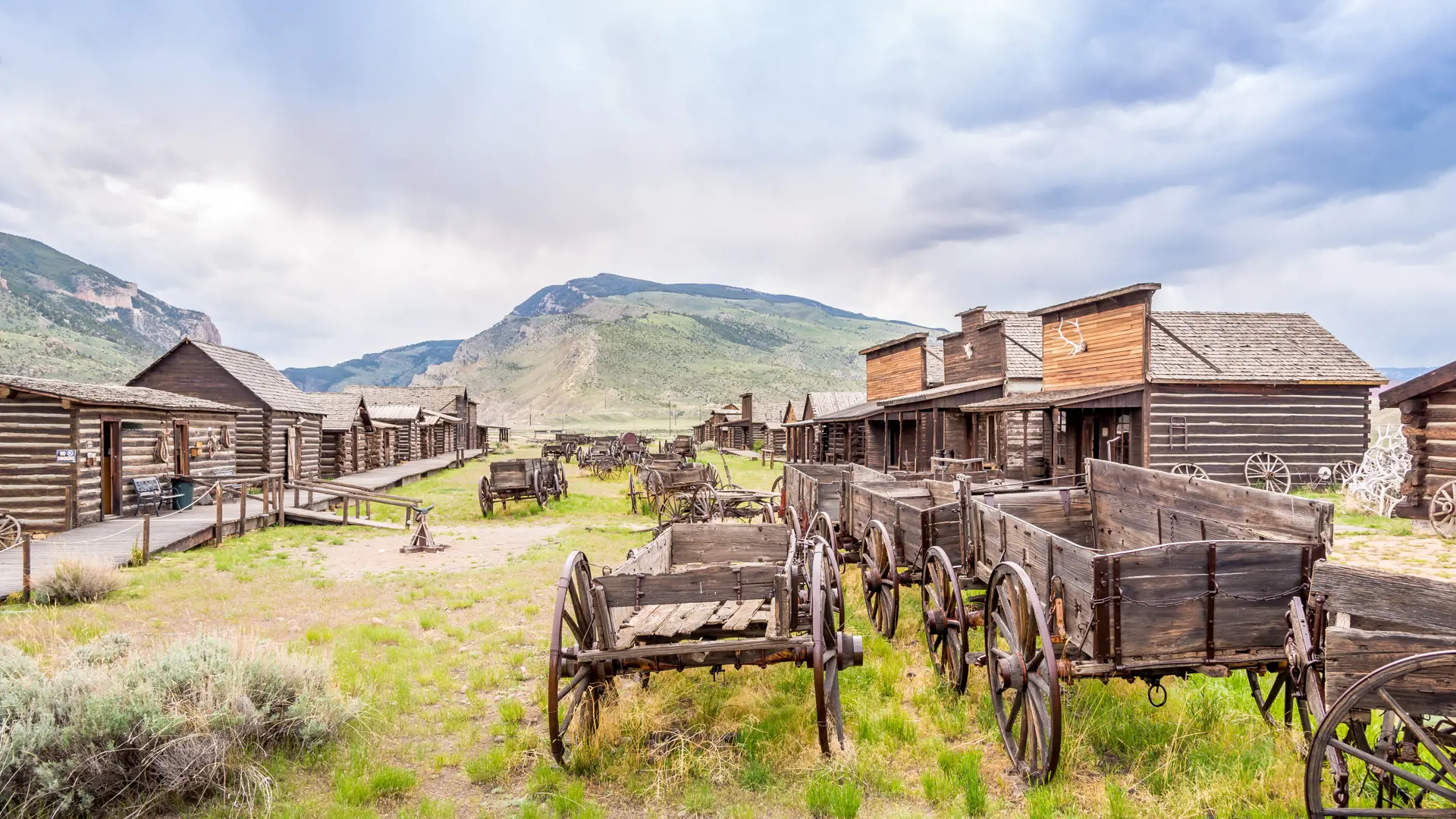 dag 9shutterstock_292631978 Cody is a city in Park County. Old Trail Town is historic western buildings..jpg
