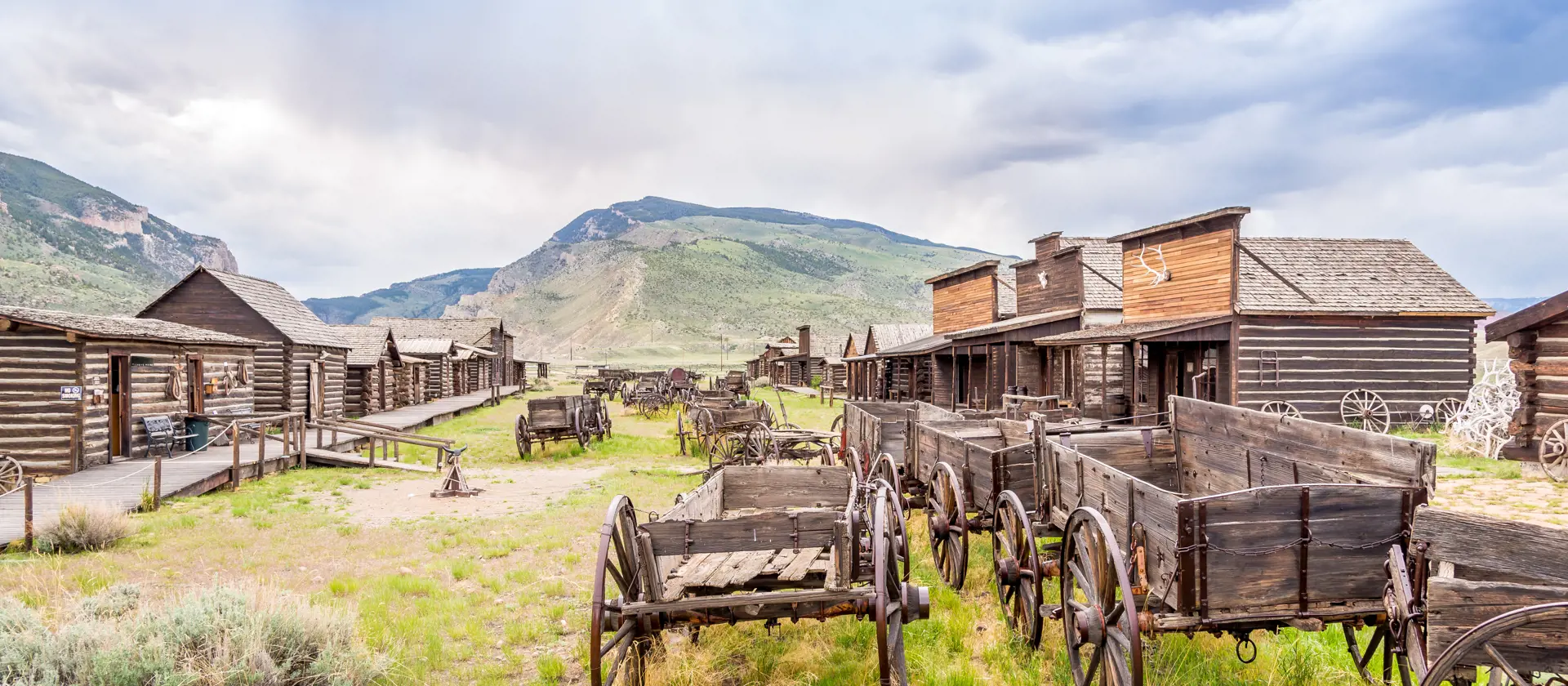 dag 9shutterstock_292631978 Cody is a city in Park County. Old Trail Town is historic western buildings..jpg