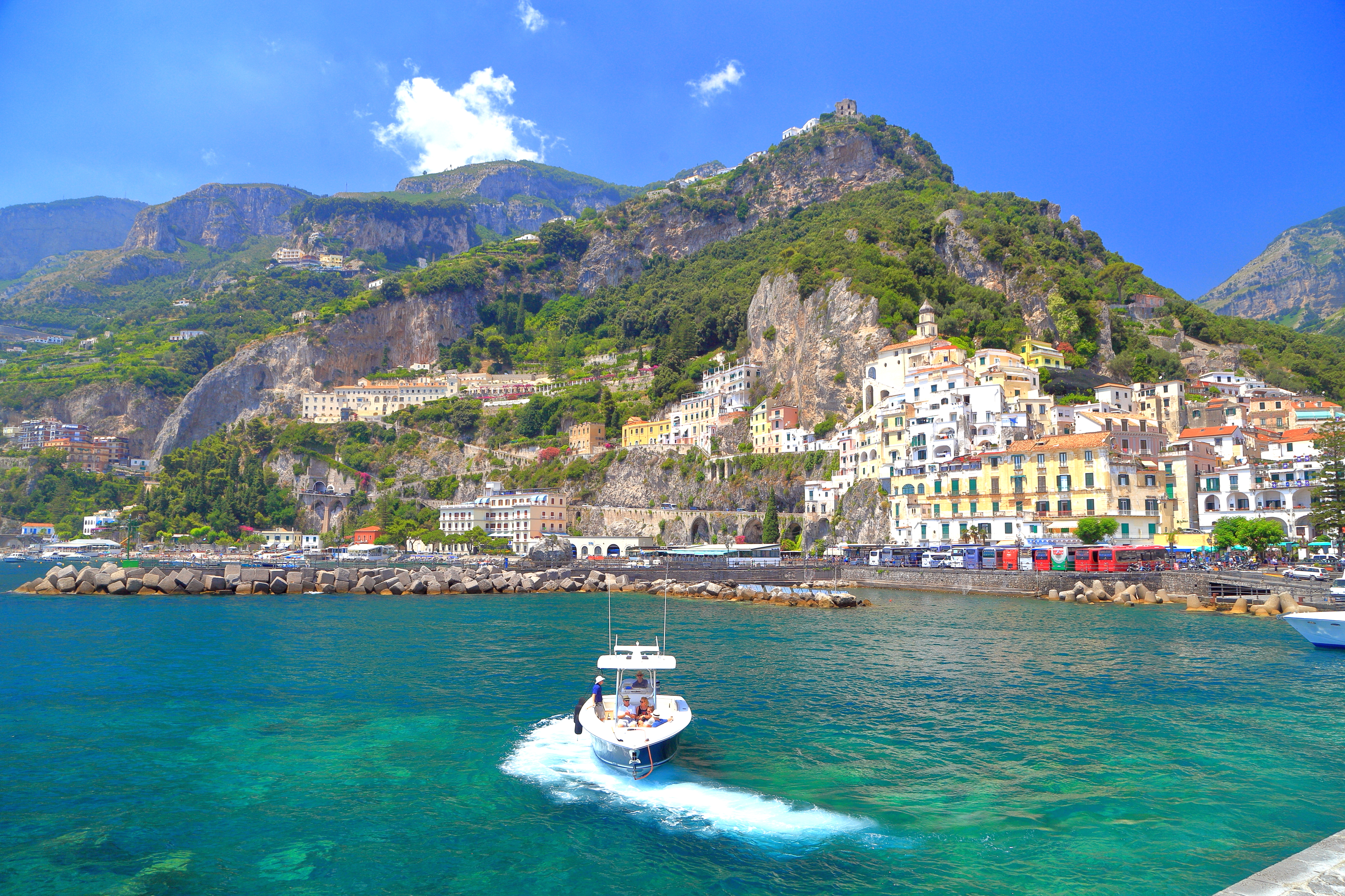 Amalfikysten På Sejltur 18