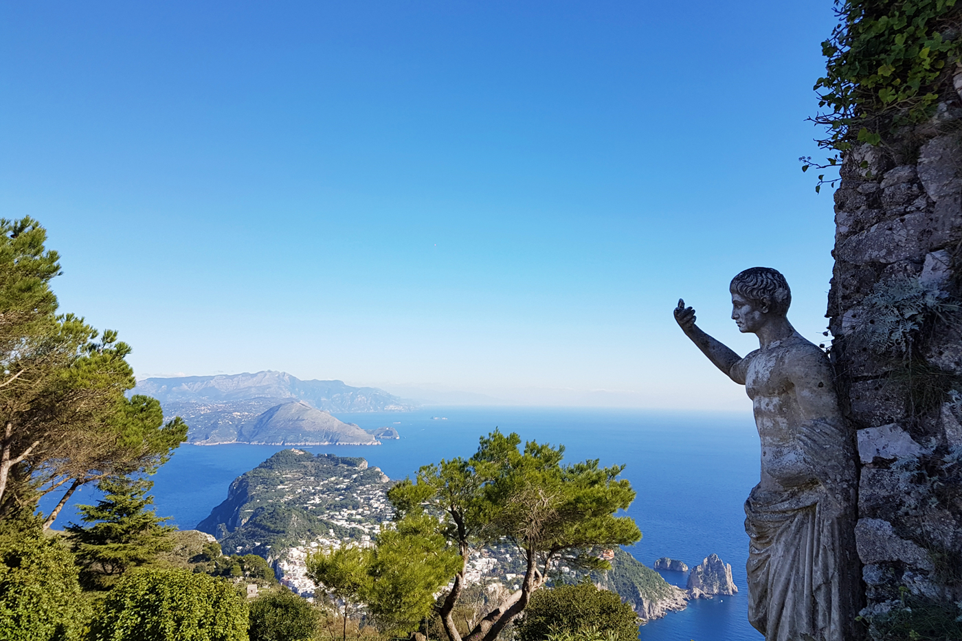 Langs Amalfikysten er der gamle æselstier, som i dag er vandreruter