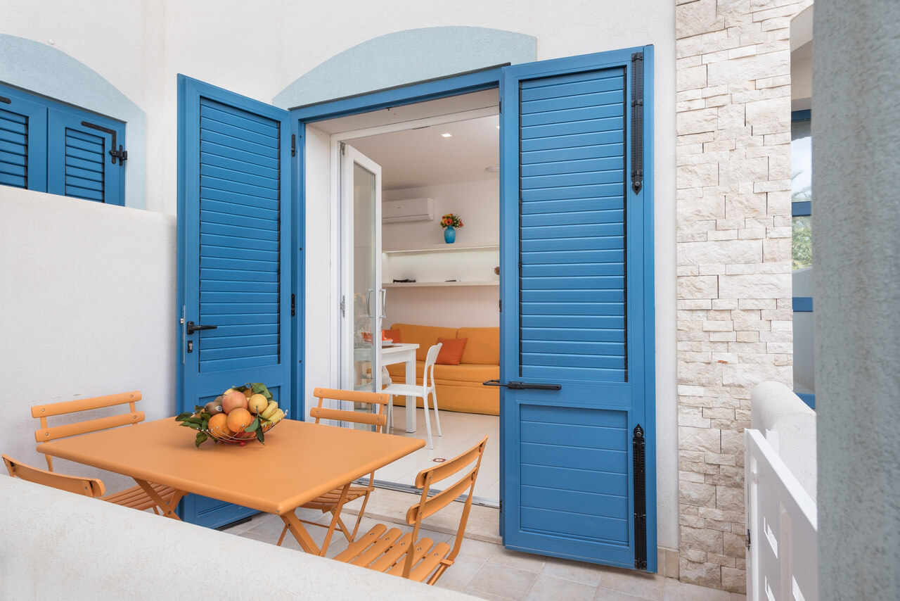 Ude og inde flyder sammen på Residence La Palme 