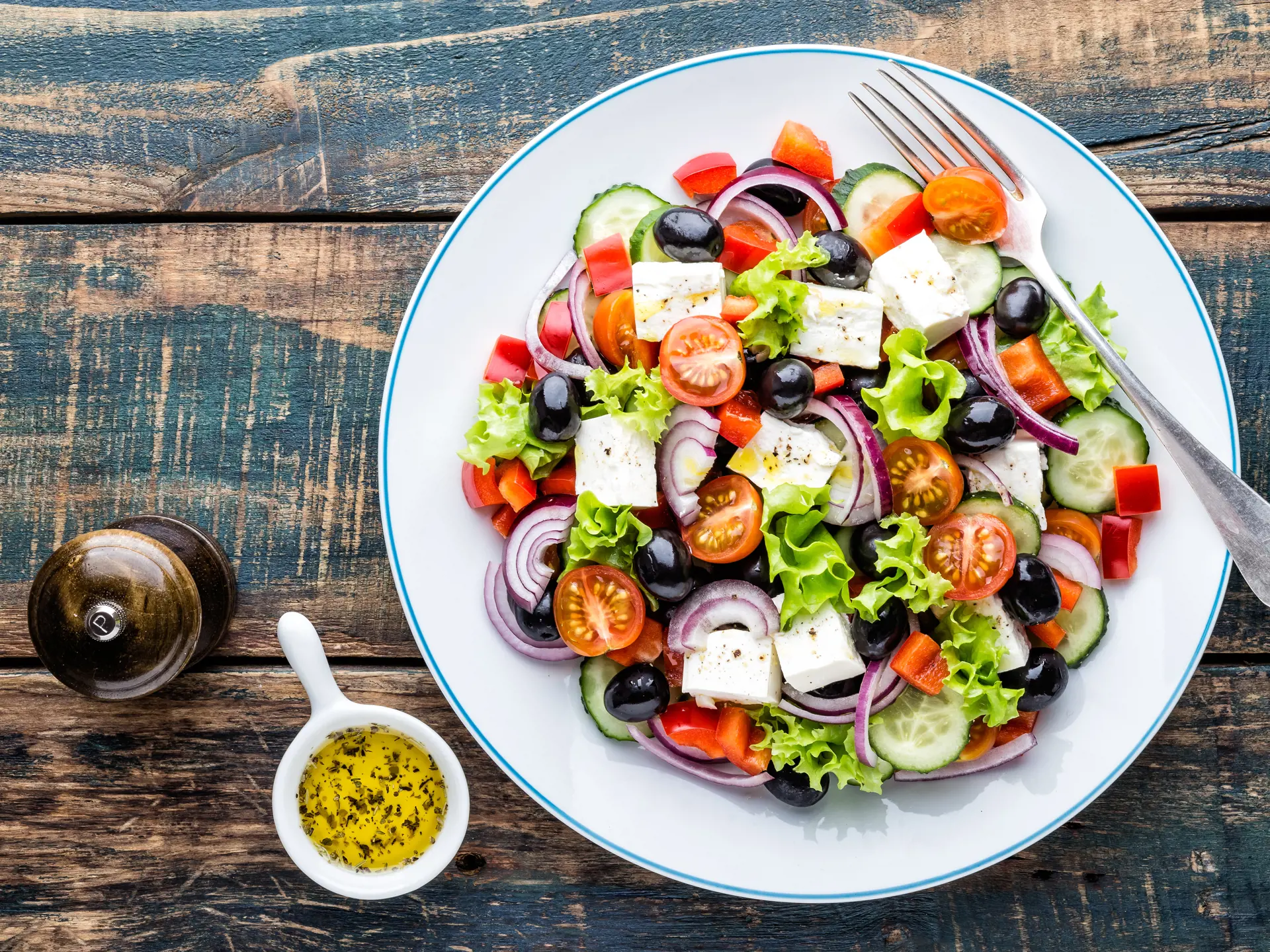 Græsk Salat Shutterstock 1038989254