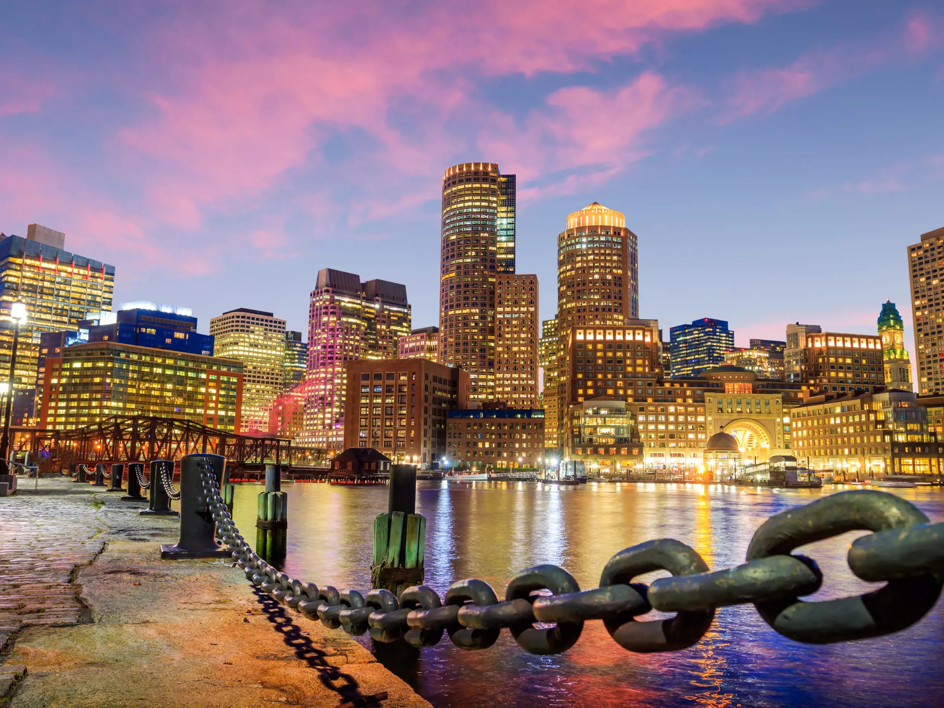 BOSTON - downtown Boston har et stort udvalg af spændende restauranter og velassorterede indkøbscentre, Check Point Travel
