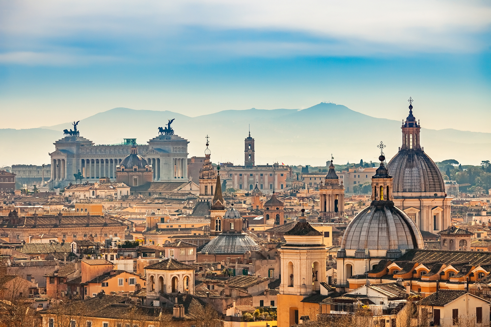 Der er en enestående udsigt fra Castel Sant'Angelo