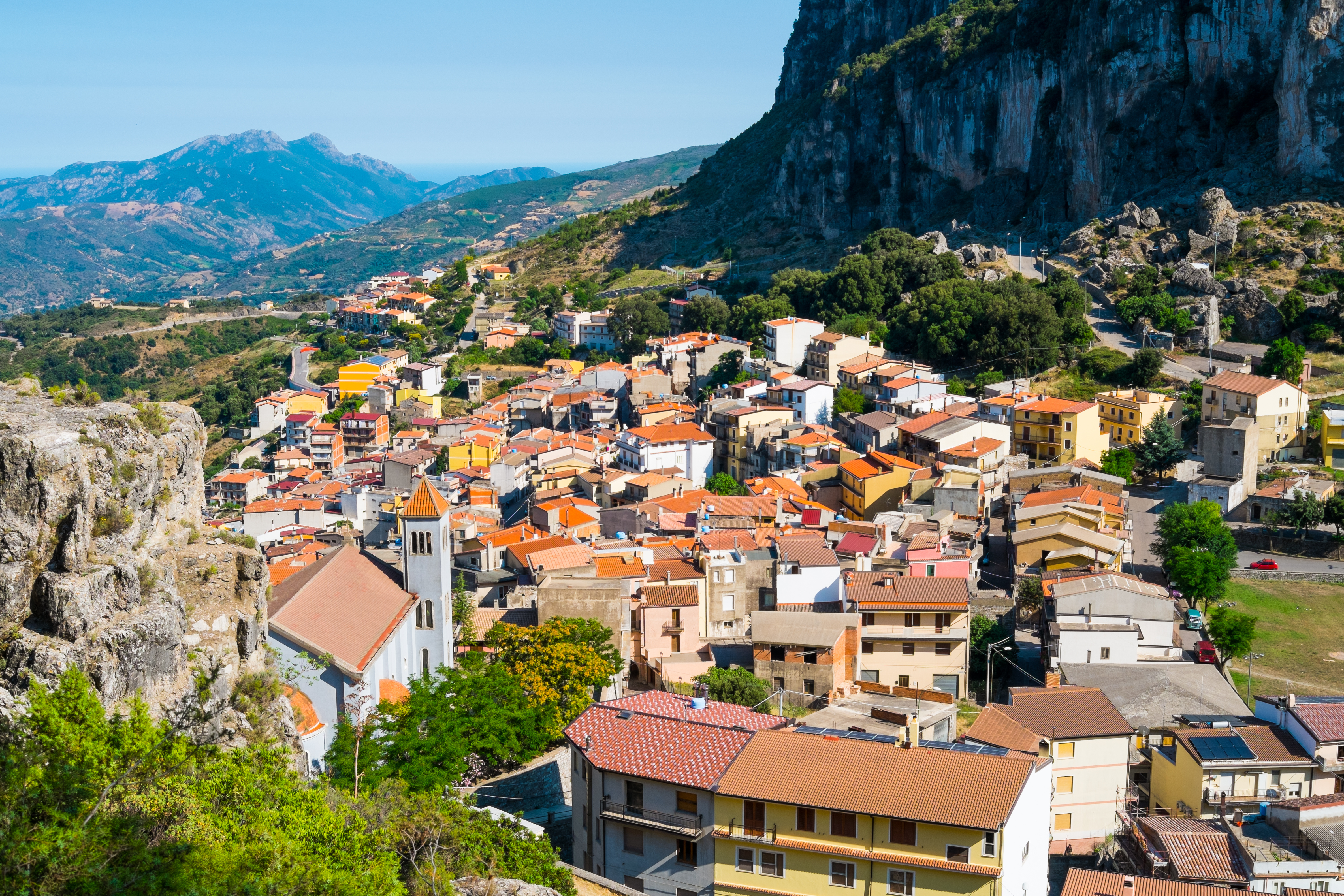 Fra landsbyen Ulassai er der mange gode vandreruter