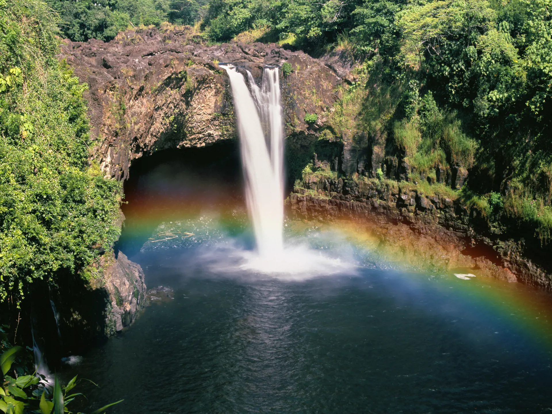 Rainbow Falls Big Island Hawaii Shutterstock 149914934