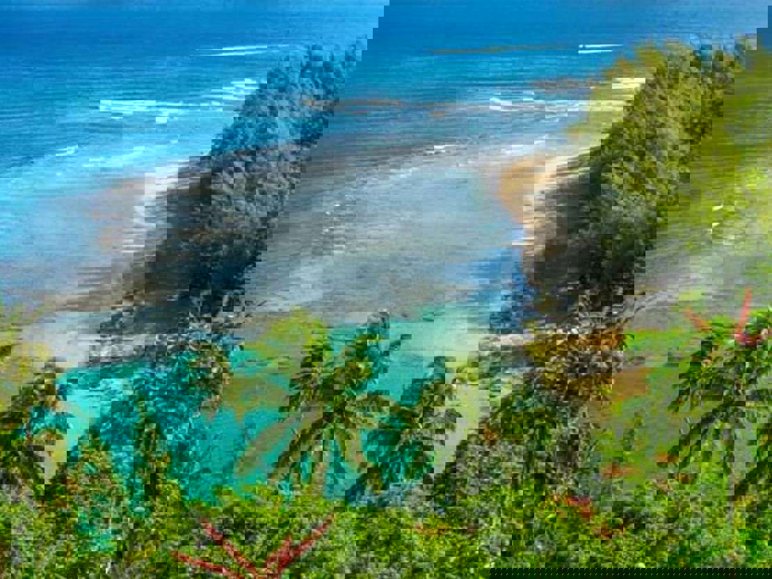 Shutterstock 354969074 Panoramic View Of The Famous Kee Beach In Kauai Hawaii United States