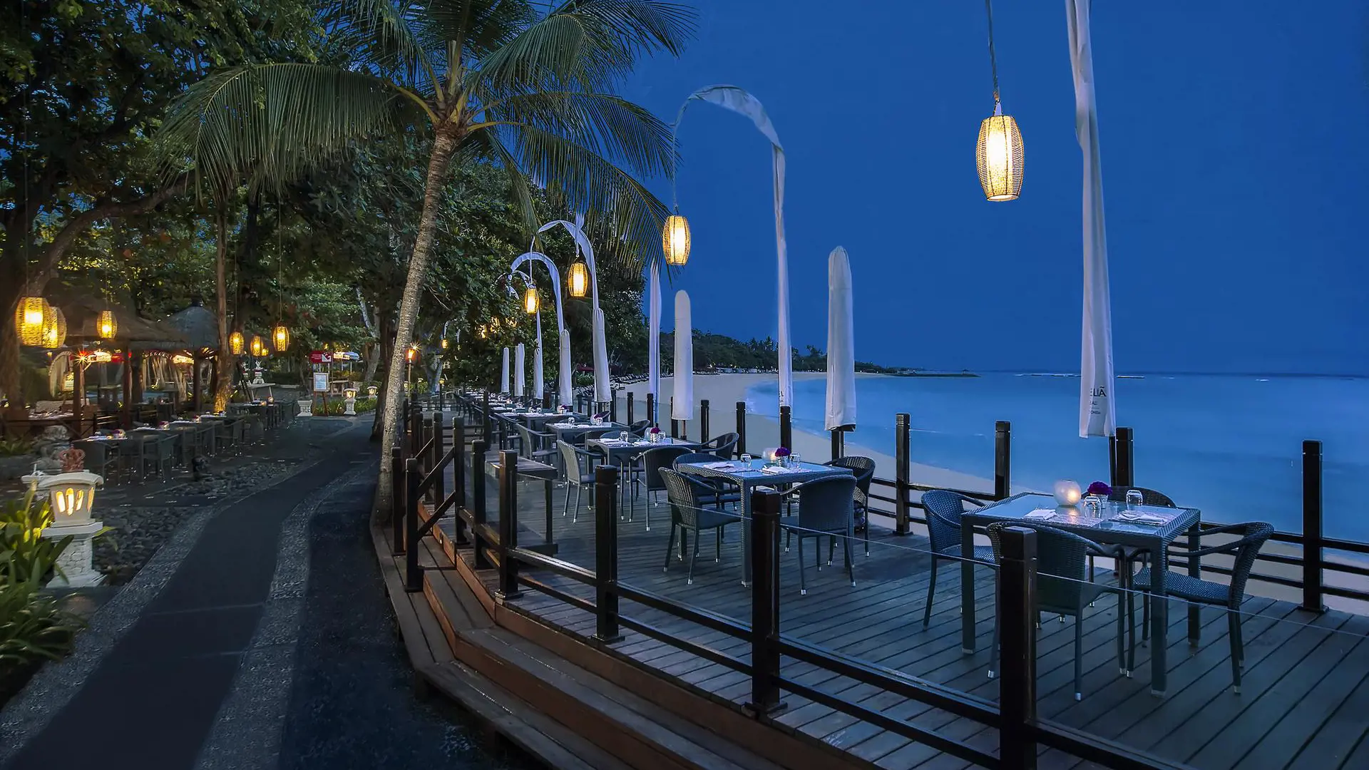 Sateria Beachfront Restaurant Melia Bali