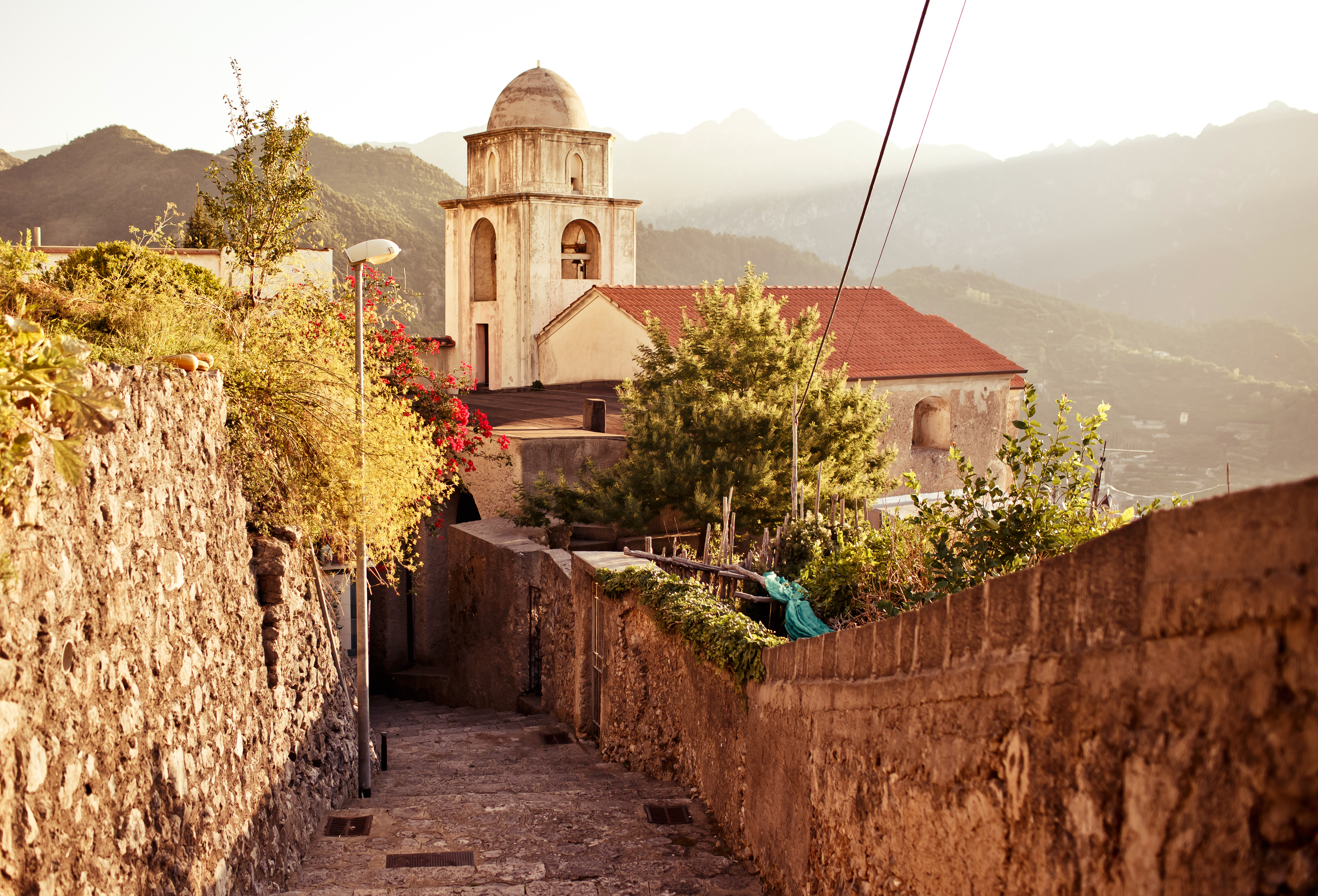 Stien fra Ravello ned til Minori