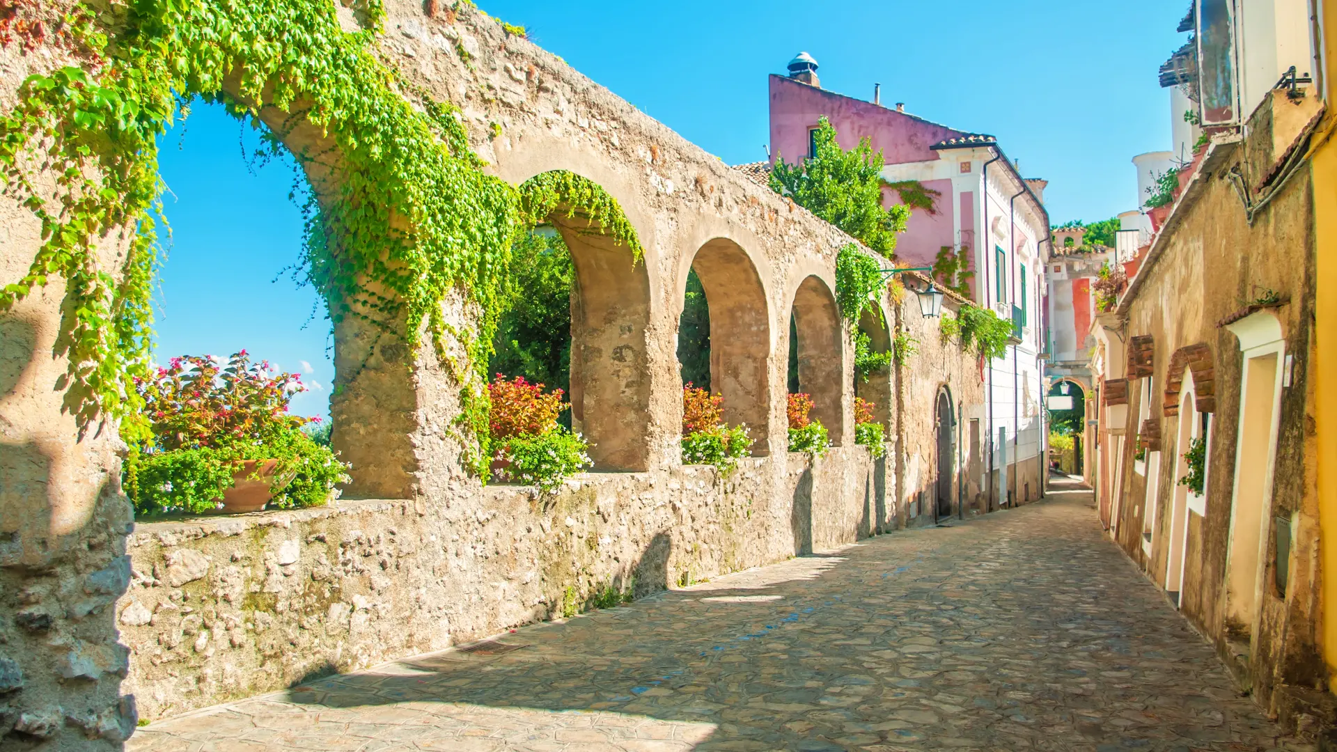 Gadebillede fra Ravello