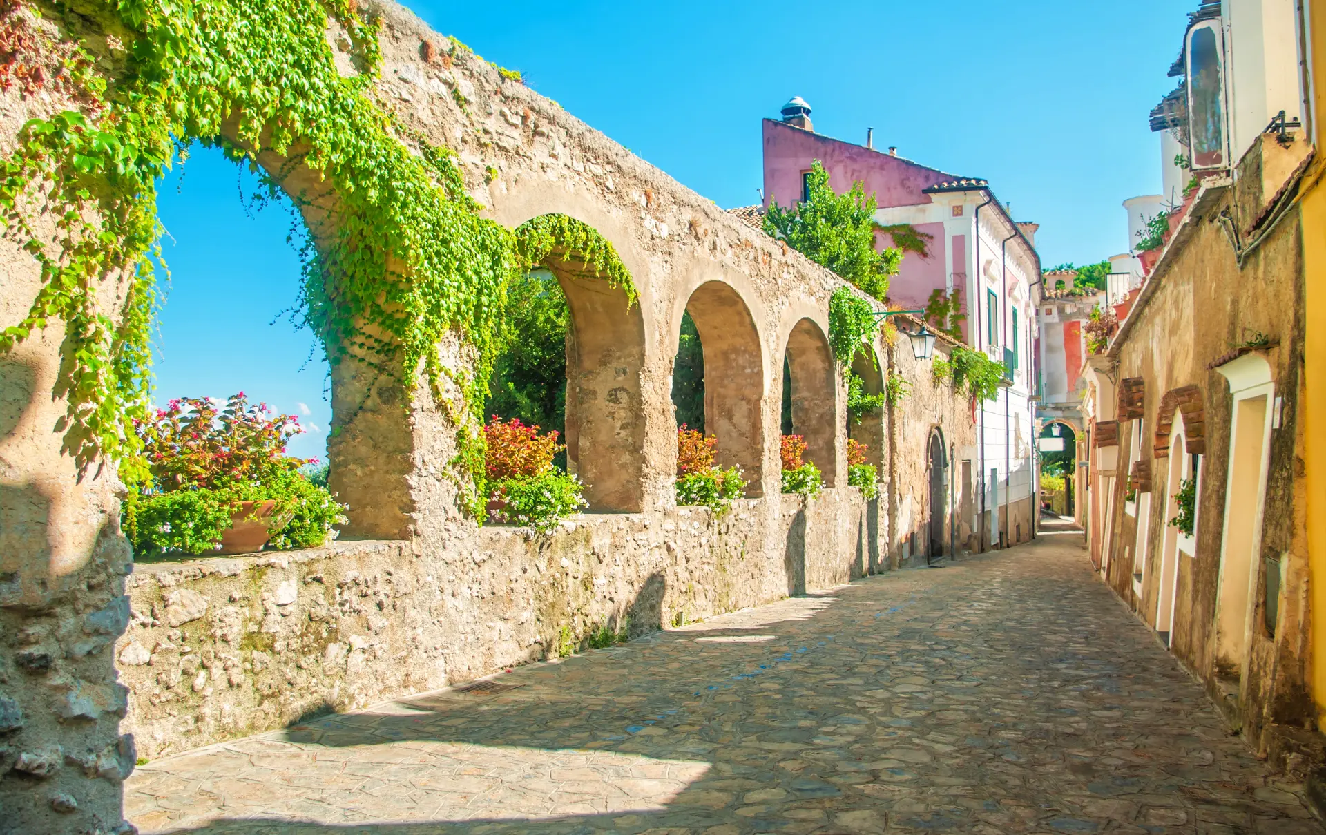 Gadebillede fra Ravello