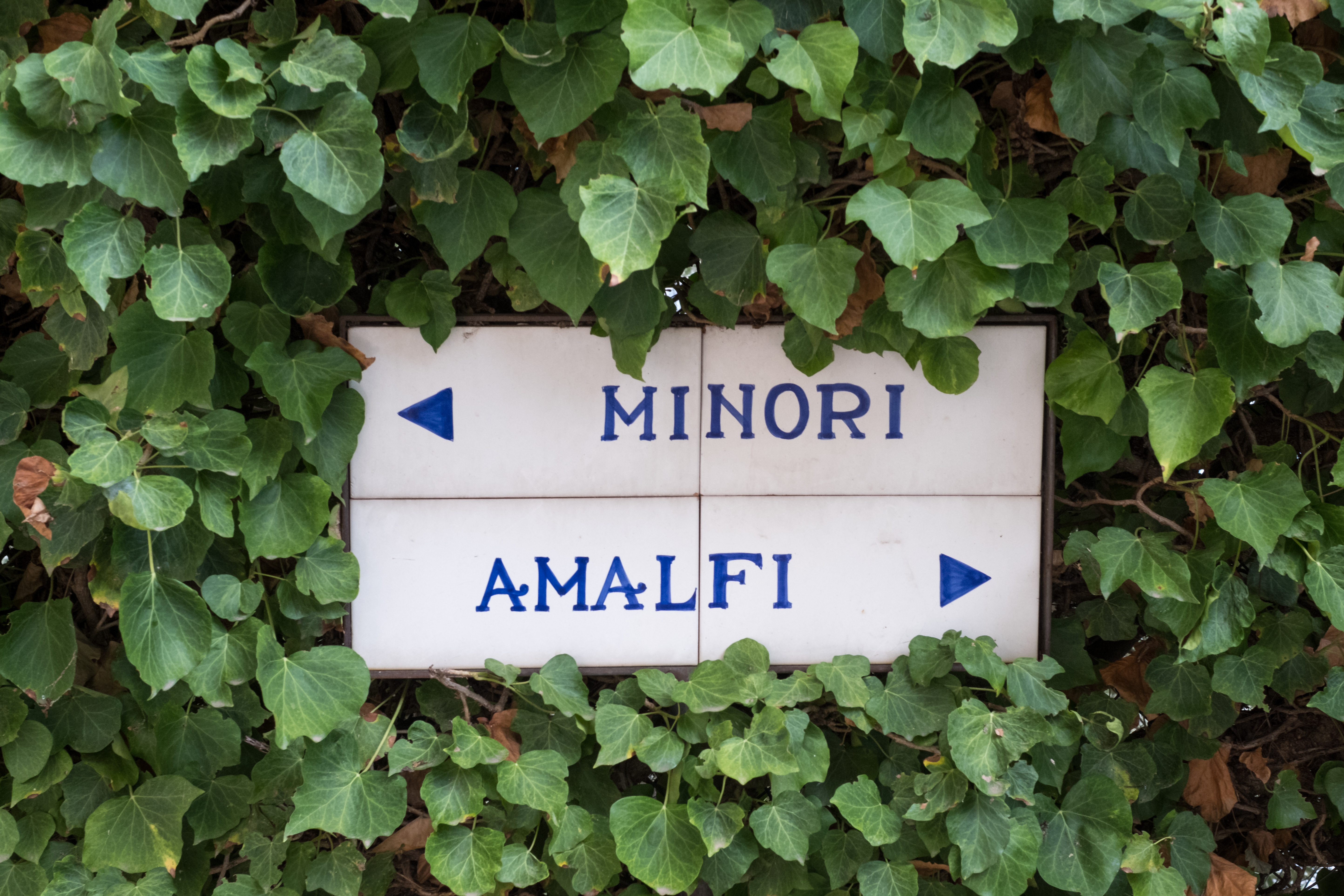 Det tager ca 45 minutter til en time at gå ad trappestien fra Ravello til Minori