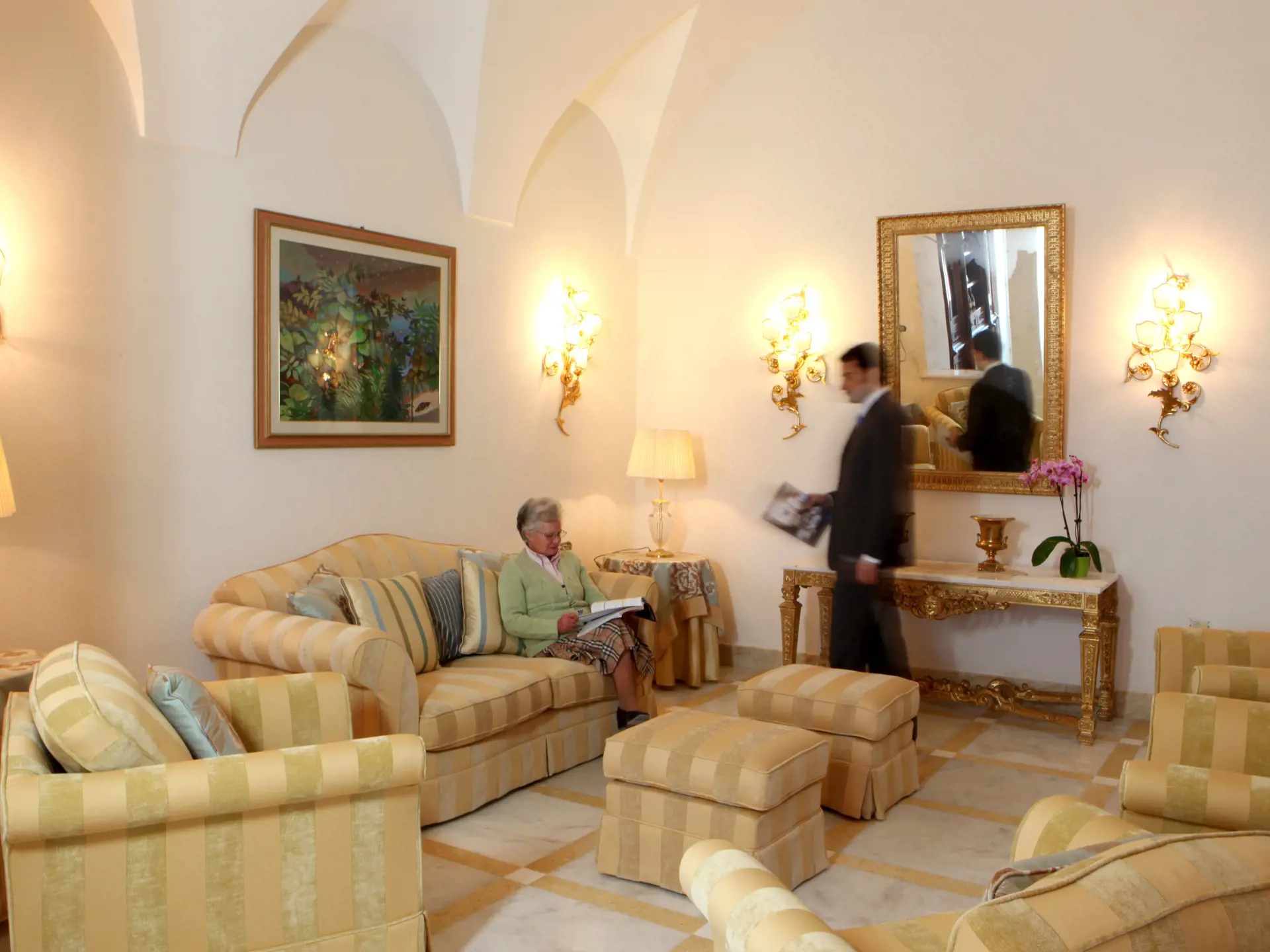 Villa Fraulo er indrettet i en gammel adelsbolig