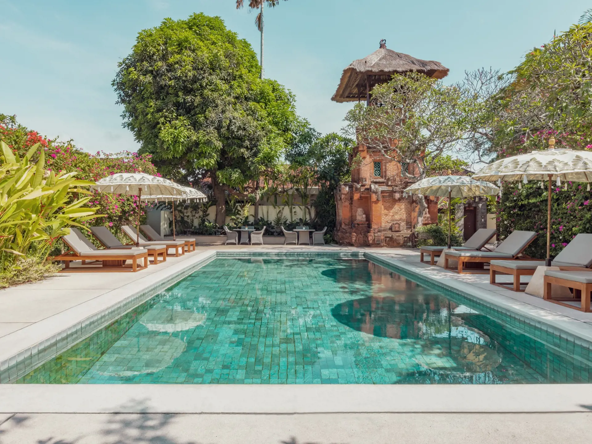 Bali Main Pool Shot