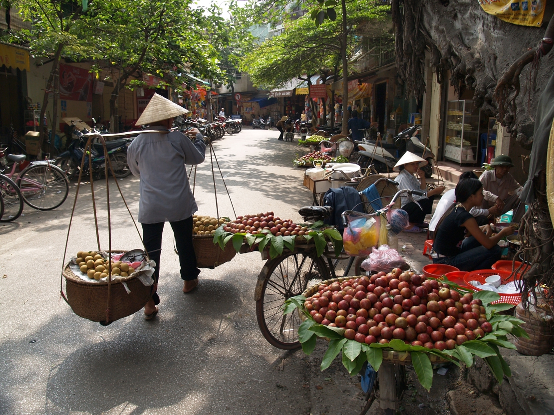 HANOI - Den gamle bydel er en fascinerende labyrint af handelsgader, der kantes travle værksteder og butikker med varer fra gulv til loft, Check Point Travel