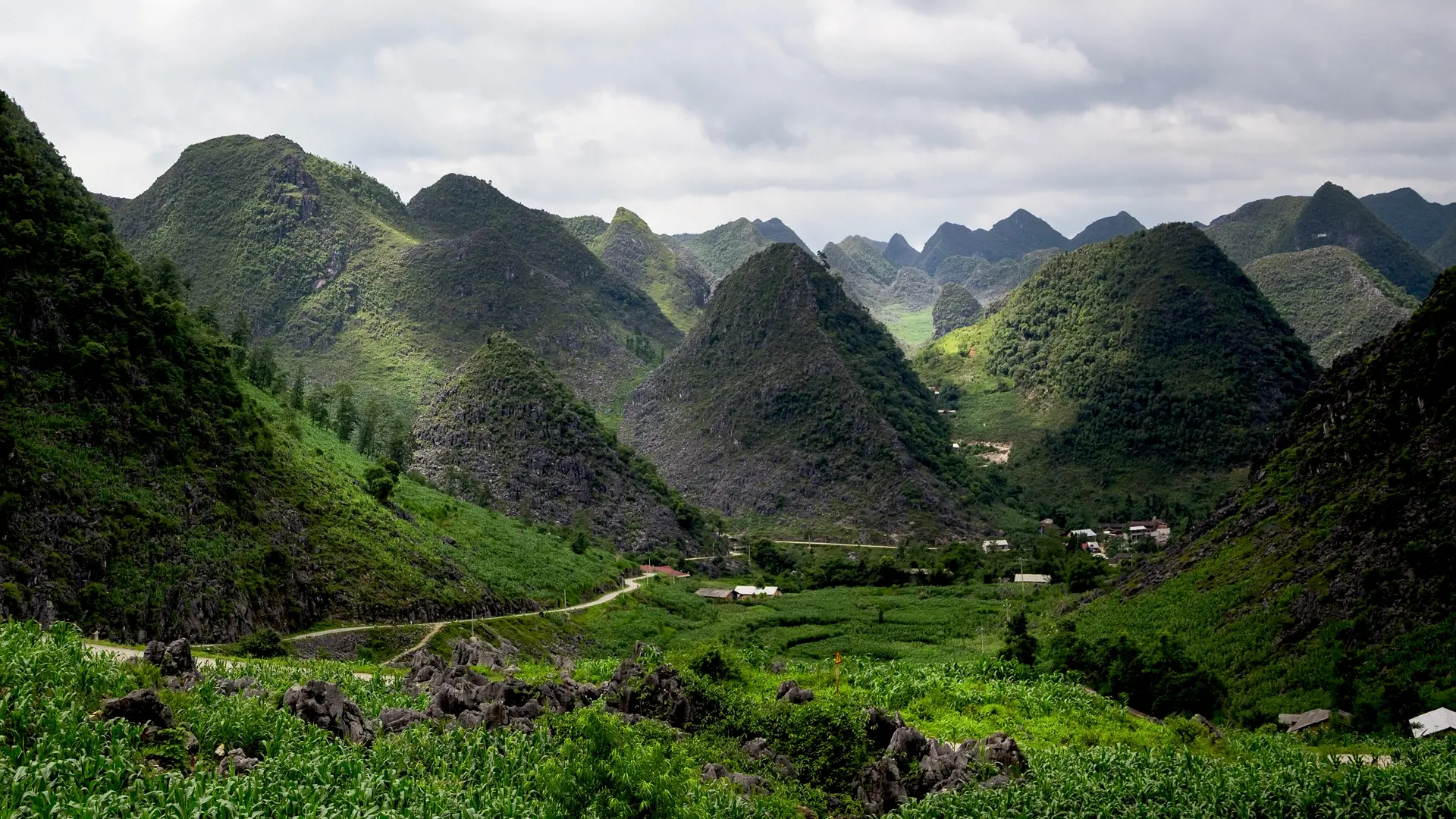 EVENTYRLIGT LANDSKAB - Er nok de to ord, der bedst beskriver bjerglandskabet i Ha Giang-provinsen. Men virkeligheden overgår ethvert foto, Check Point Travel