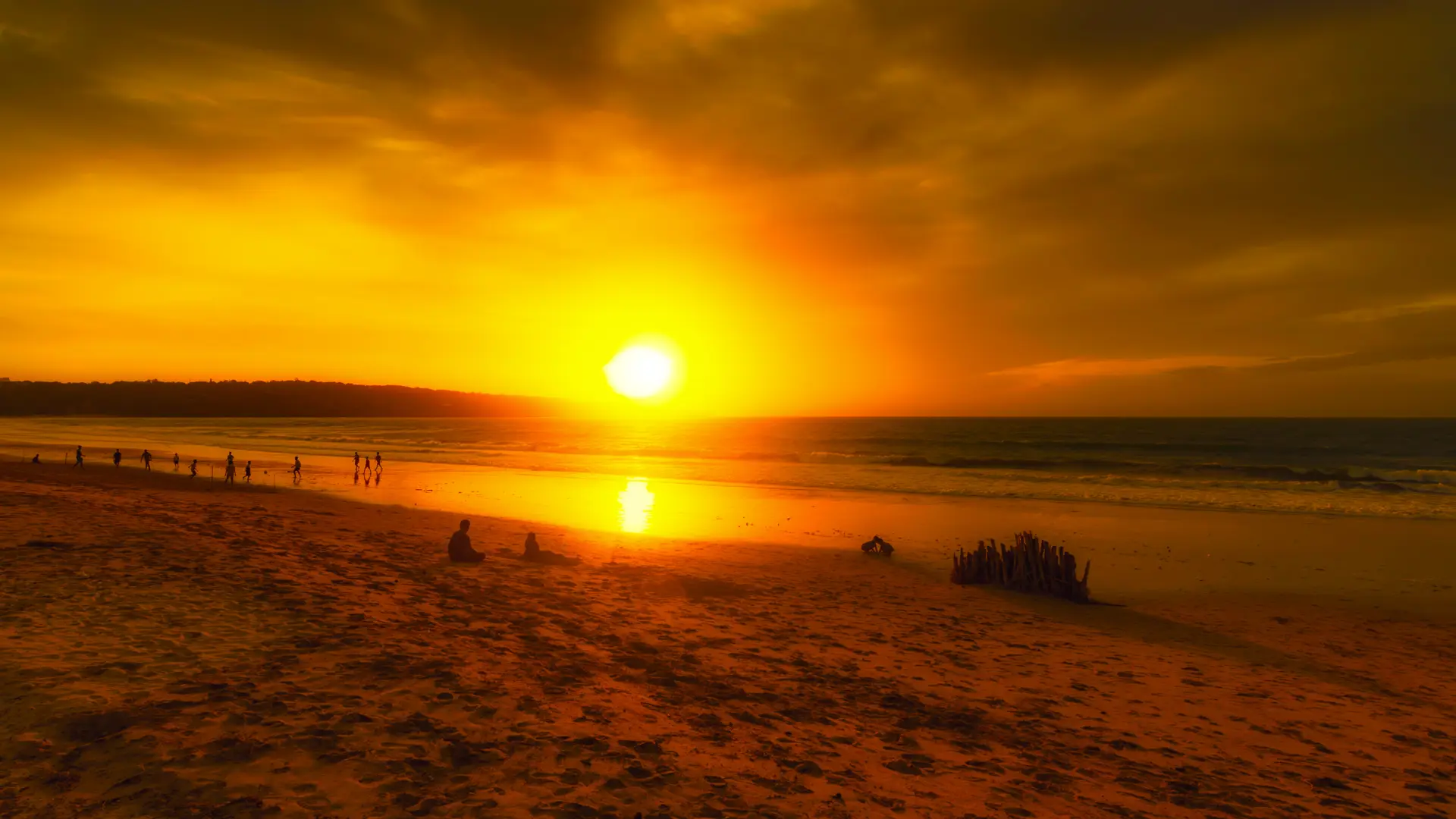 Sunset Jimbaran Beach