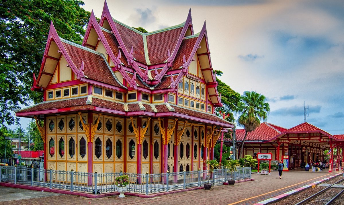 Togstation i Hua Hin