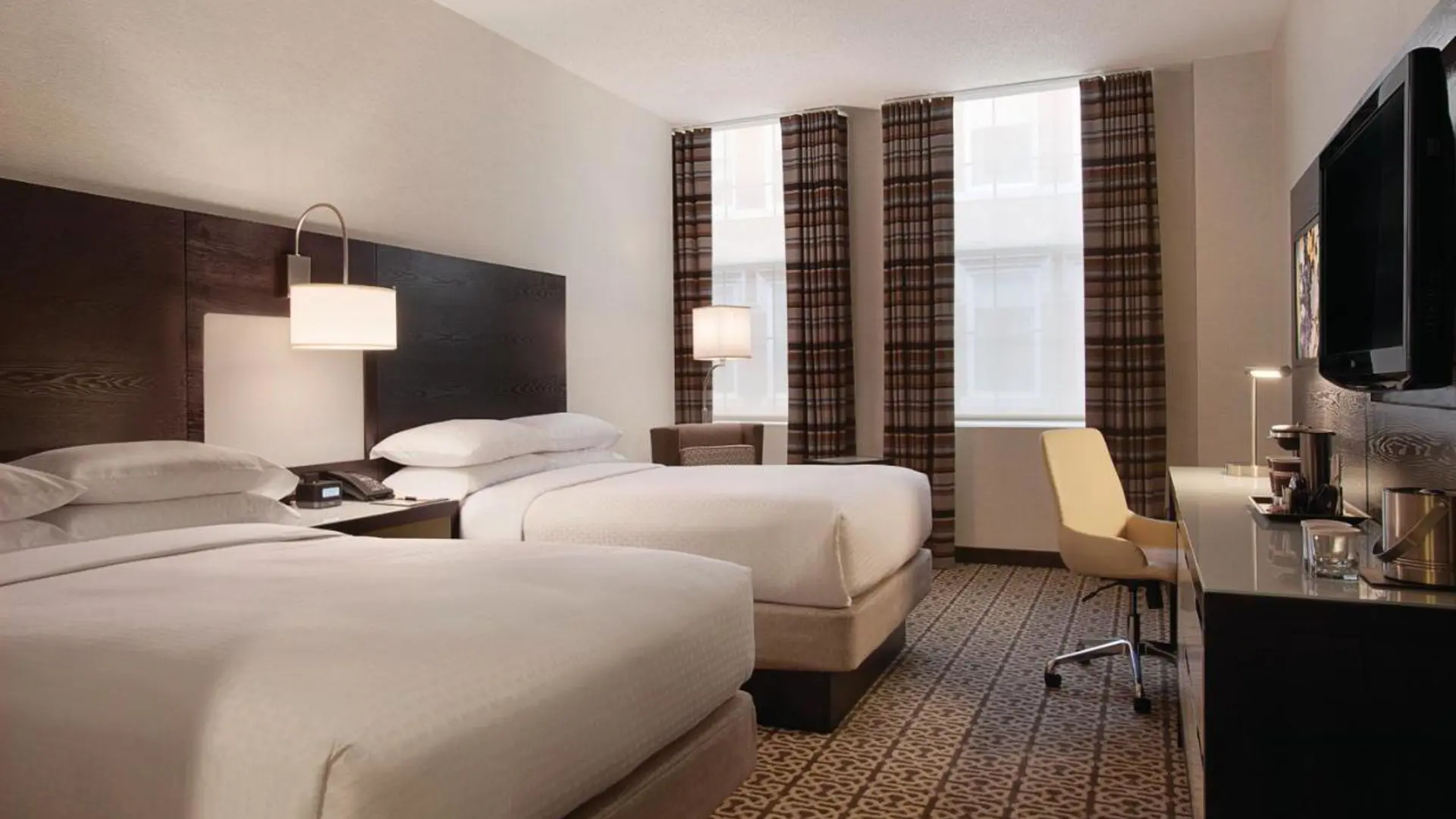 Two Double Beds Room 1