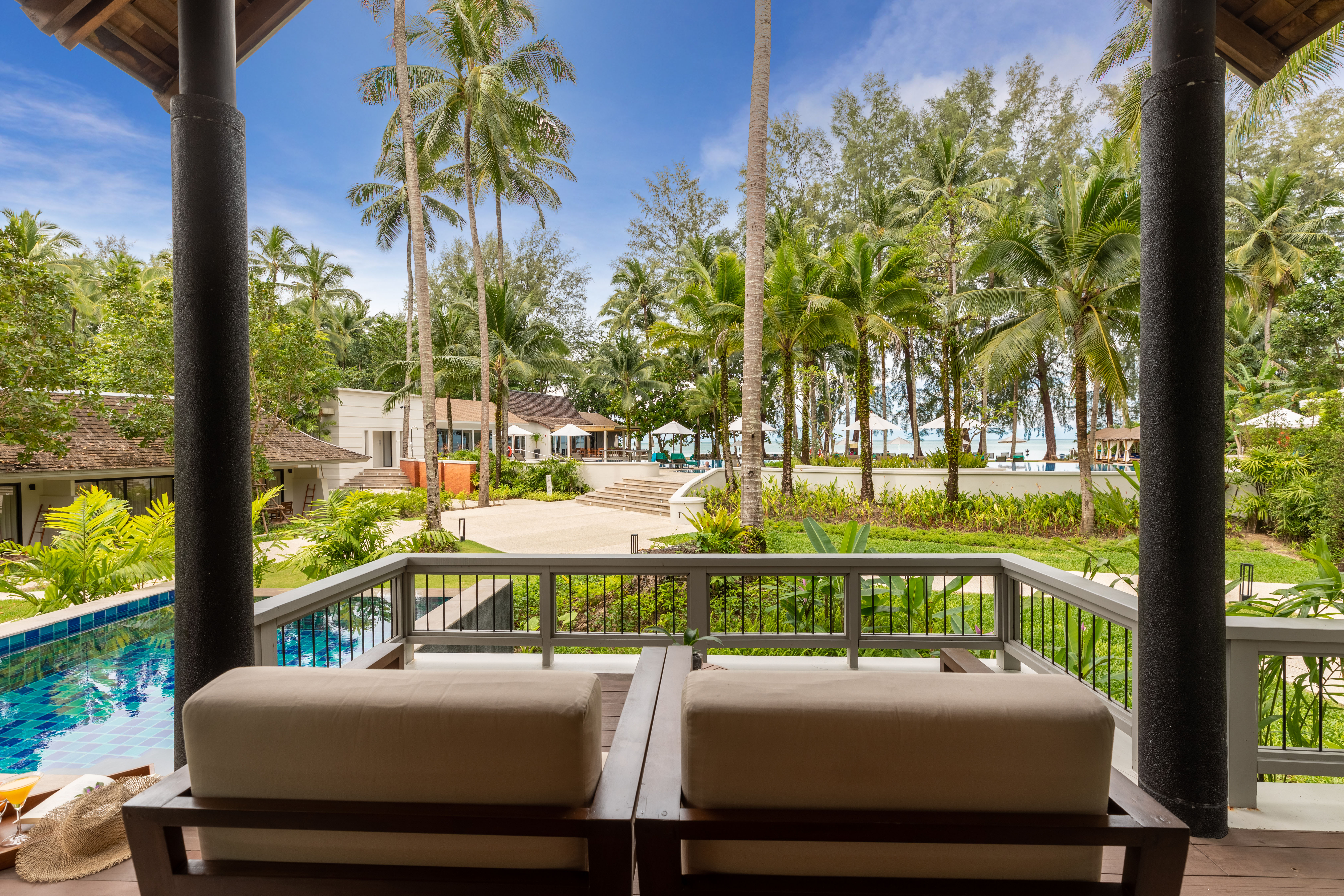 Outrigger Khao Lak Beach Resort Pool Villa12 View