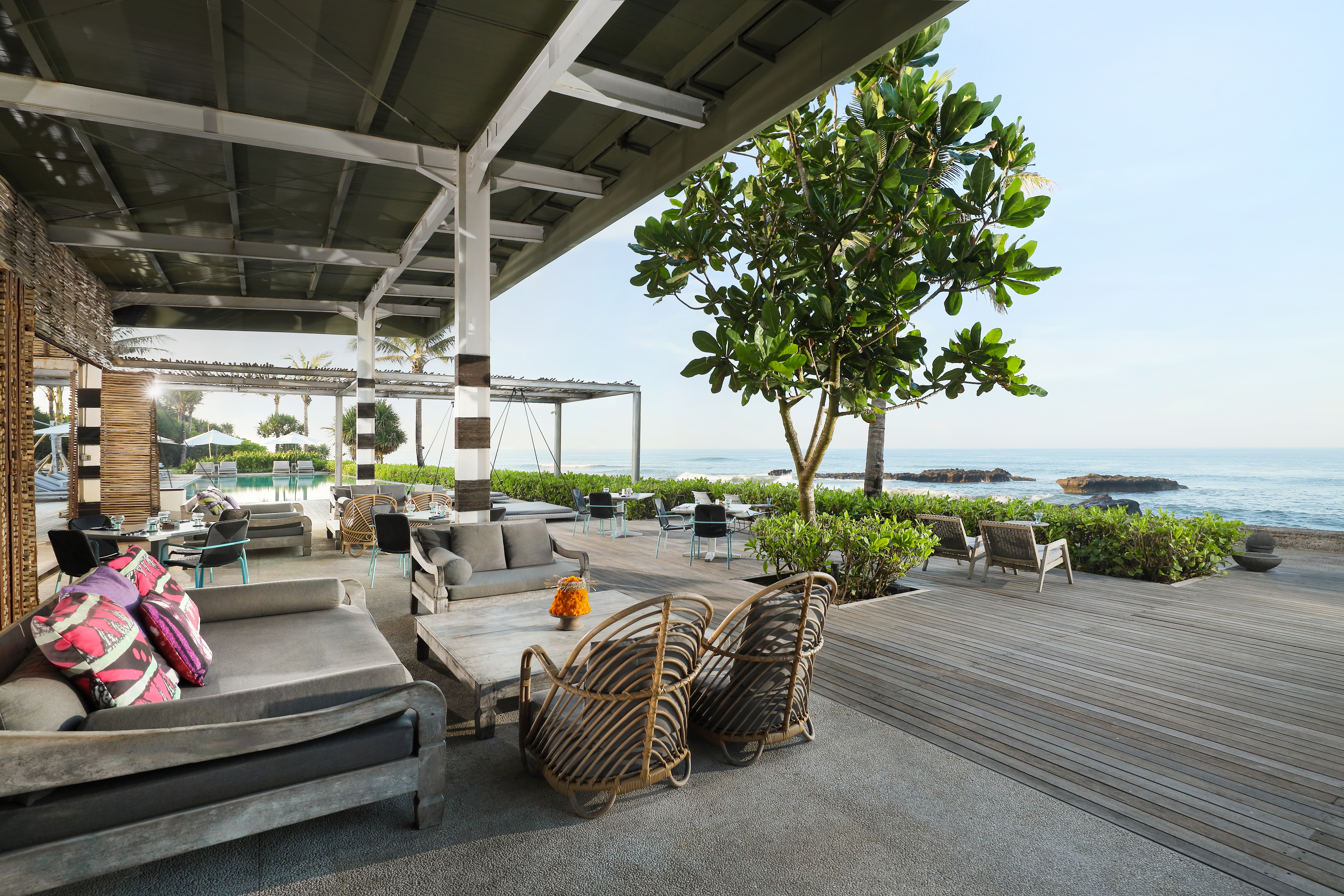 AB 23 COMO Beach Club Outdoor Deck Area Daytime