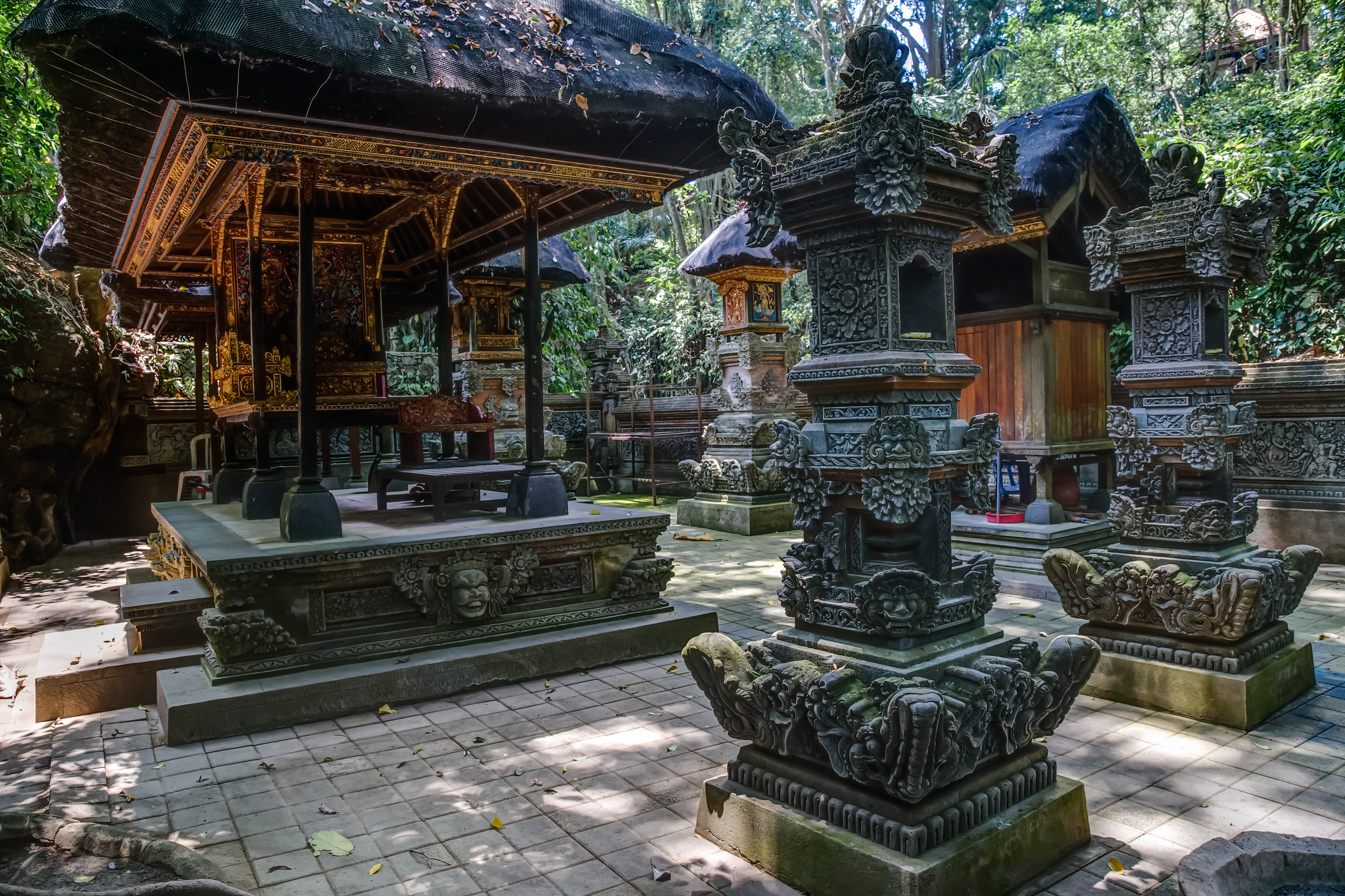 Tempel i Ubud