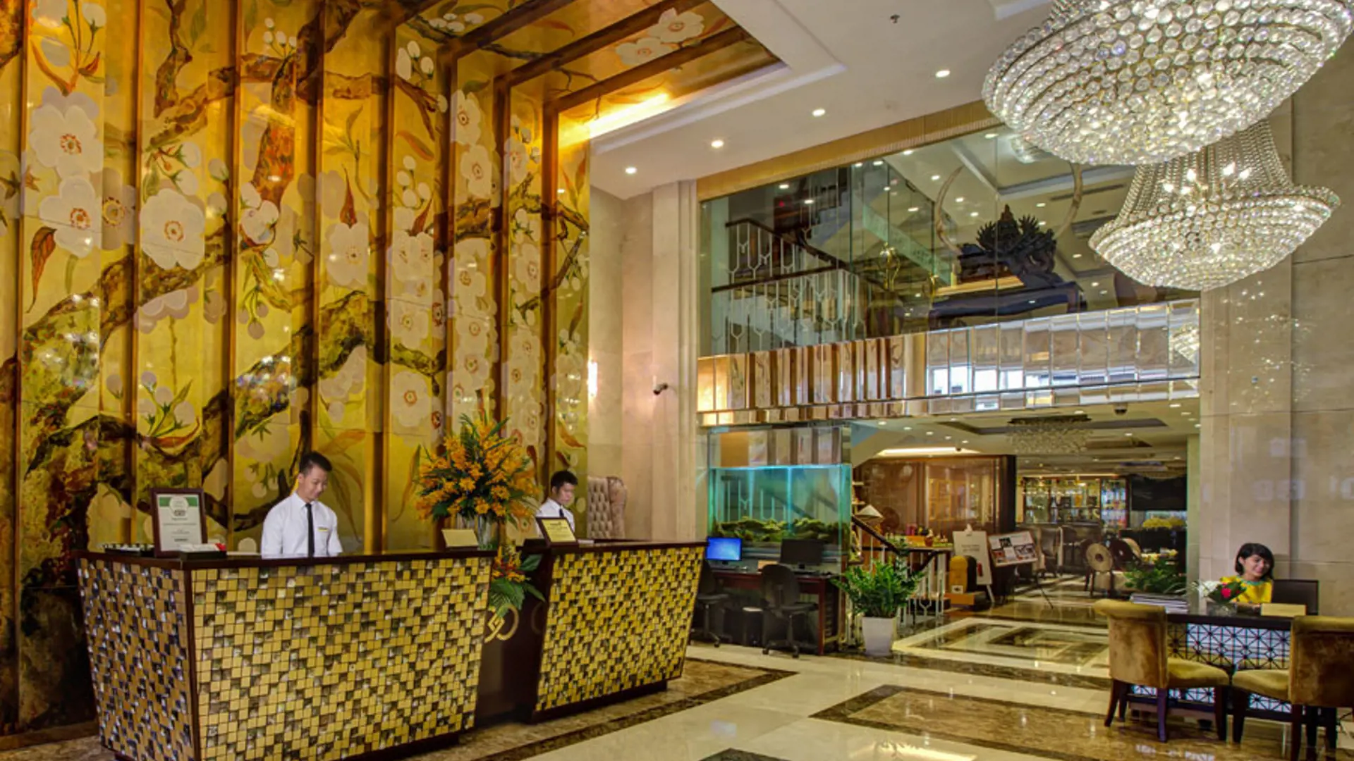 Golden Silk Boutique Hotel Hanoi Lobby