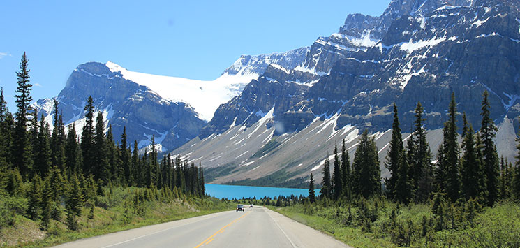 ICEFIELD PARKWAY - Canadas flotteste vejstrækning, som I oplever på turen fra Lake Louise til Jasper National Park, Check Point Travel