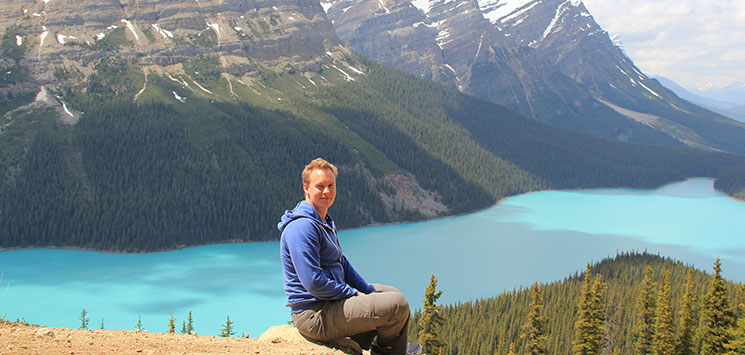 PEYTO LAKE - Jo, den er god nok. Søen er turkis. Spørg bare Morten fra Check Point Travel, Check Point Travel