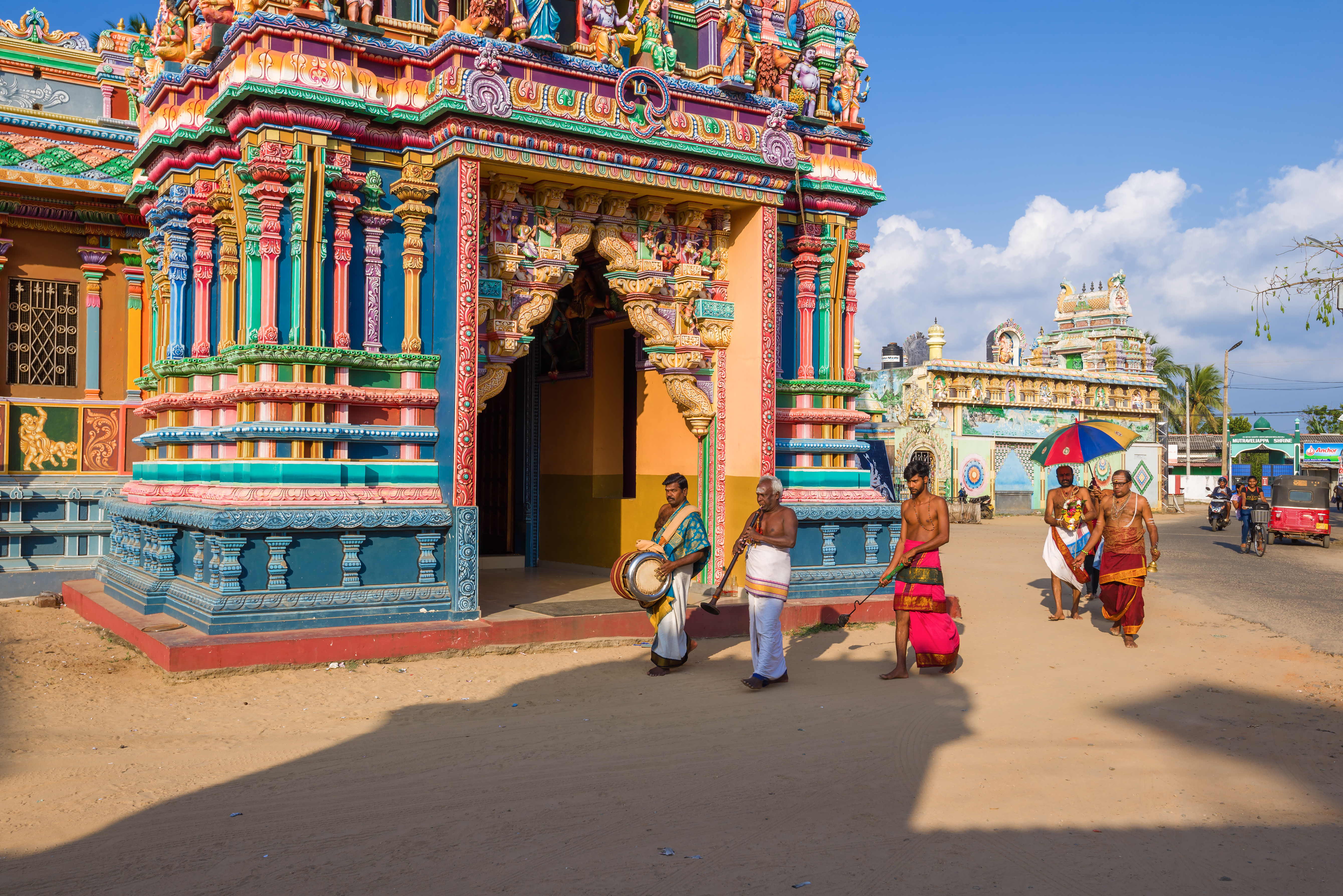 Shutterstock 1901678380 TRINCOMALEE, SRI LANKA FEBRUARY 09, 2020 Religious Procession At The Hindu Temple Of Sri Bhadrakali Amman Kovil (Kali Kovil)