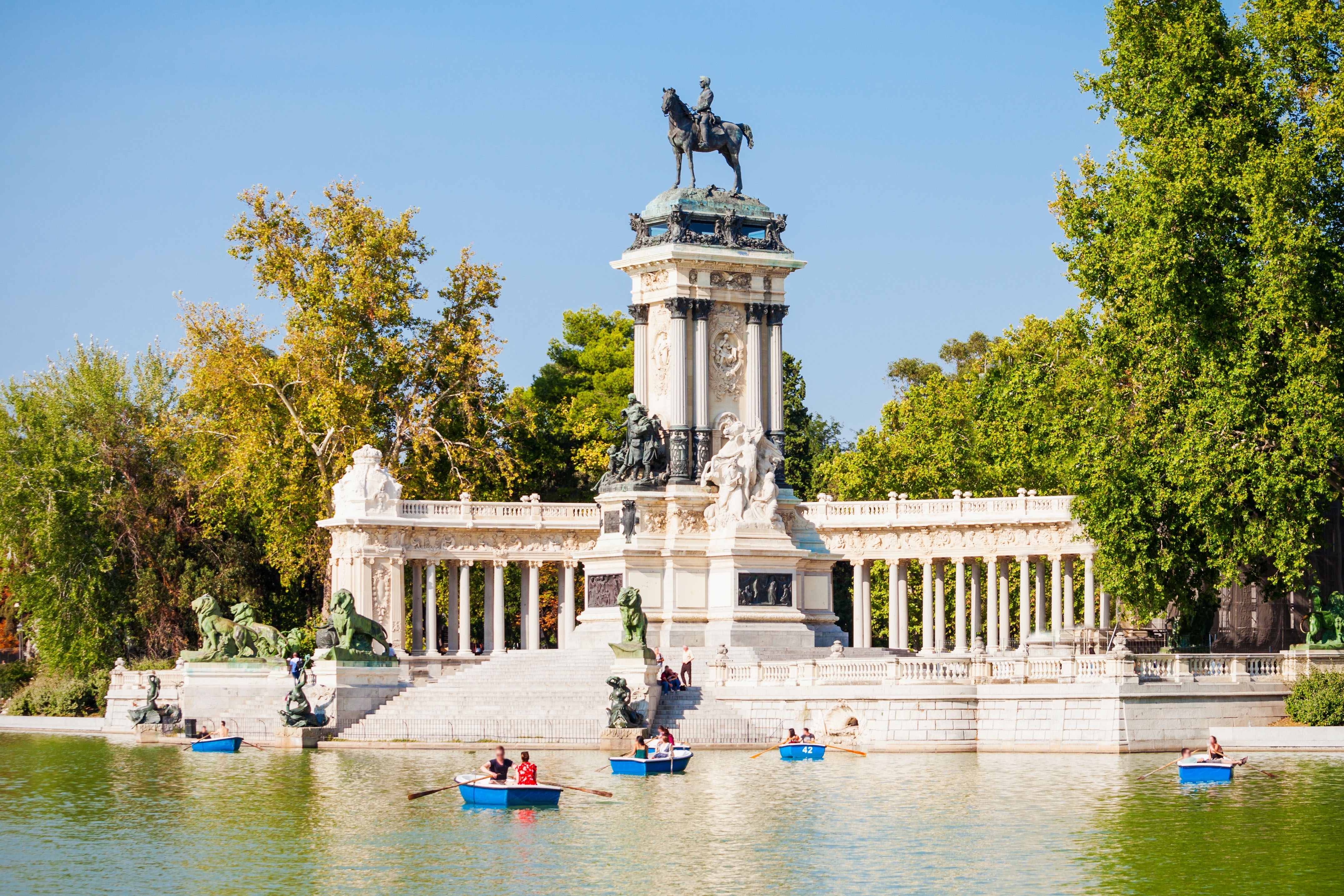 Shutterstock 2263914367 Monument To Alfonso XII In The Buen Retiro Park, One Of The Largest Parks Of Madrid City, Spain. Madrid Is The Capital Of Spain.