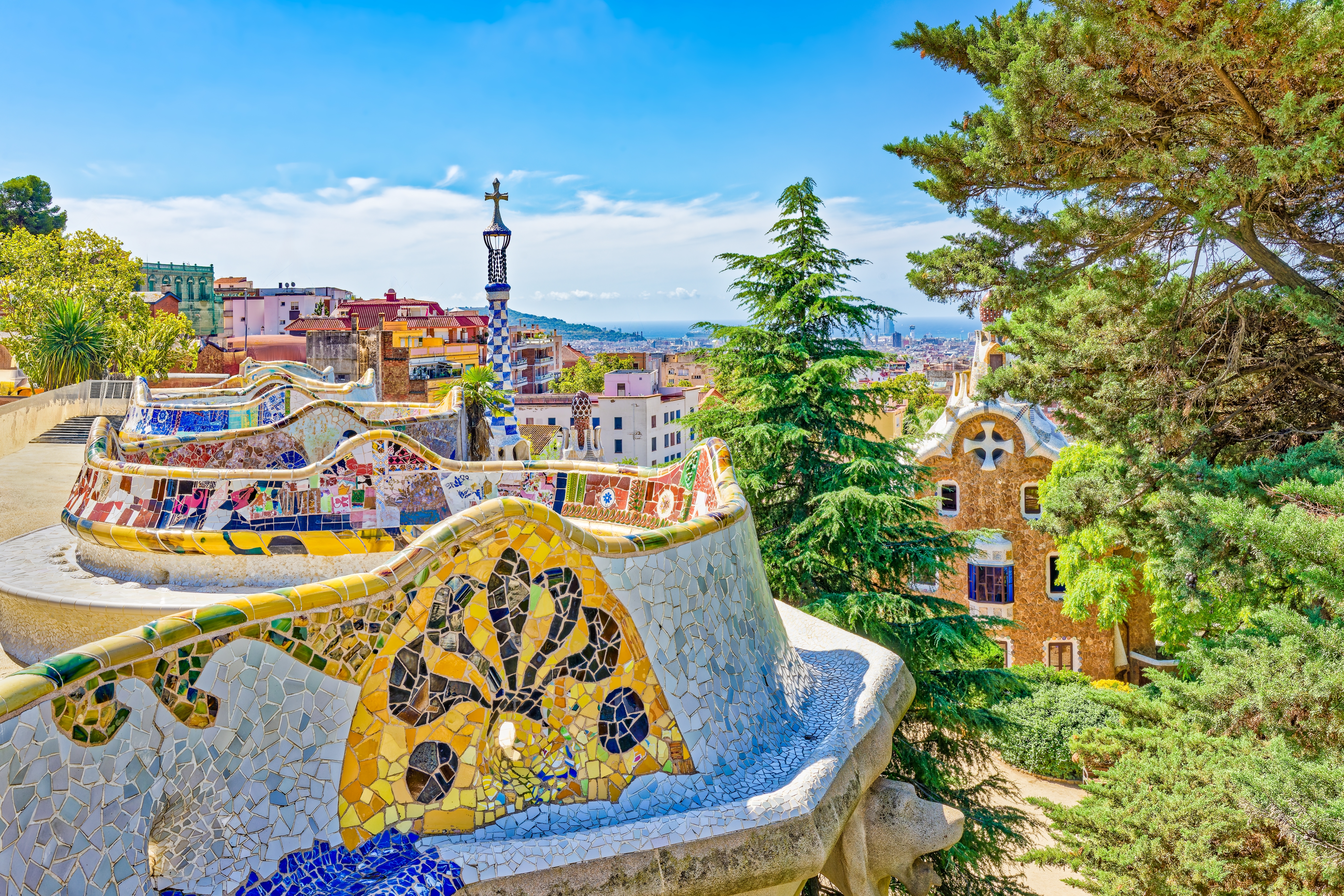 Barcelona Park Guell Shutterstock 2587214851