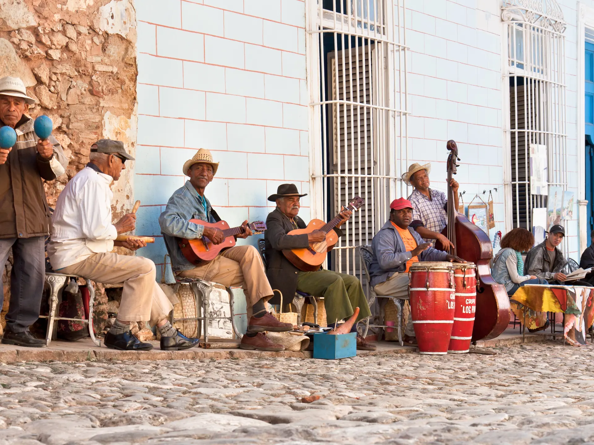 Shutterstock 117612106 TRINIDAD, CUBA JAN. 12Traditional Musicians Playing In The Streets Of Trinidad